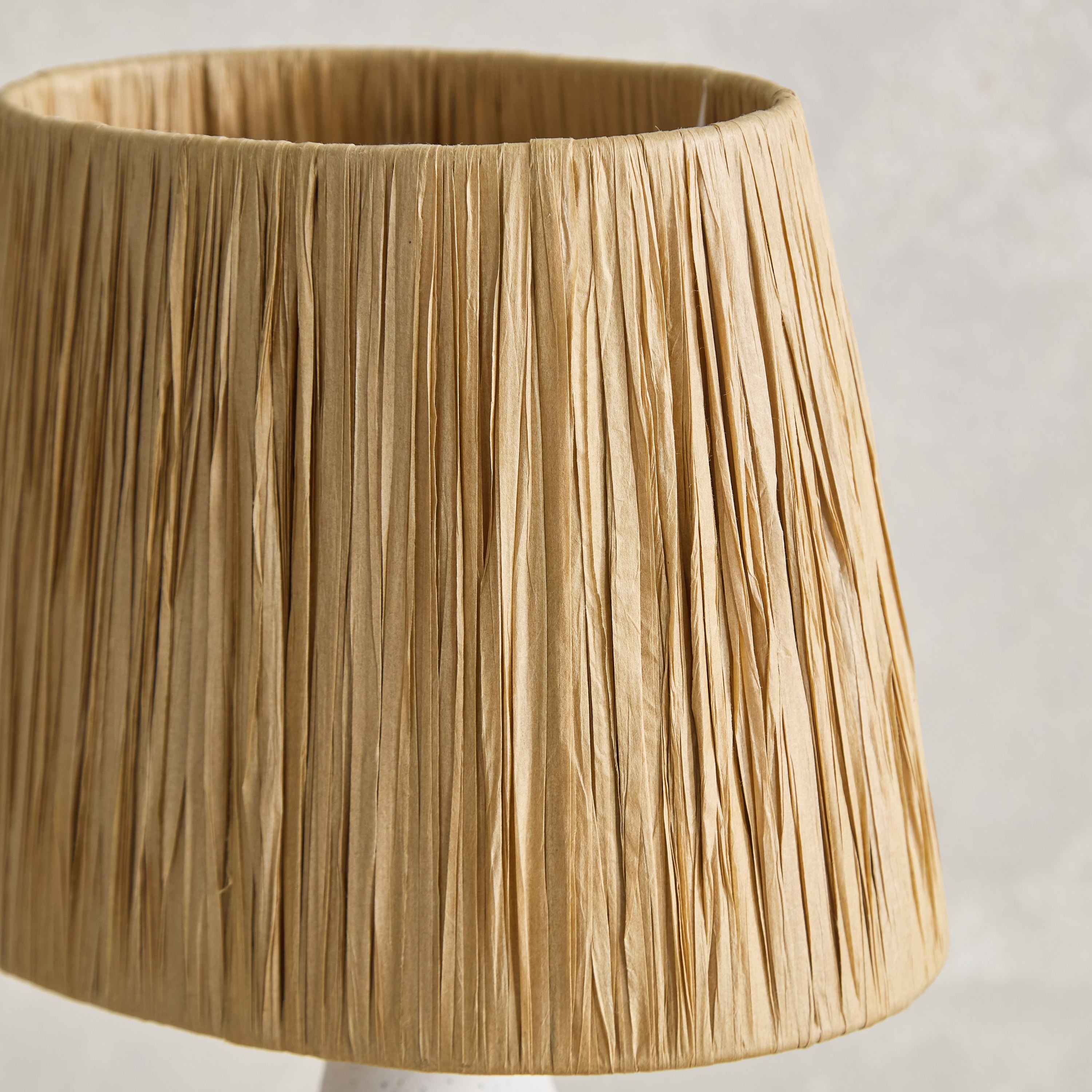 Amelie Ceramic Table Lamp with Paper Lampshade - 31 cm-hbxbedroom-lighting-tablelamps-image-3