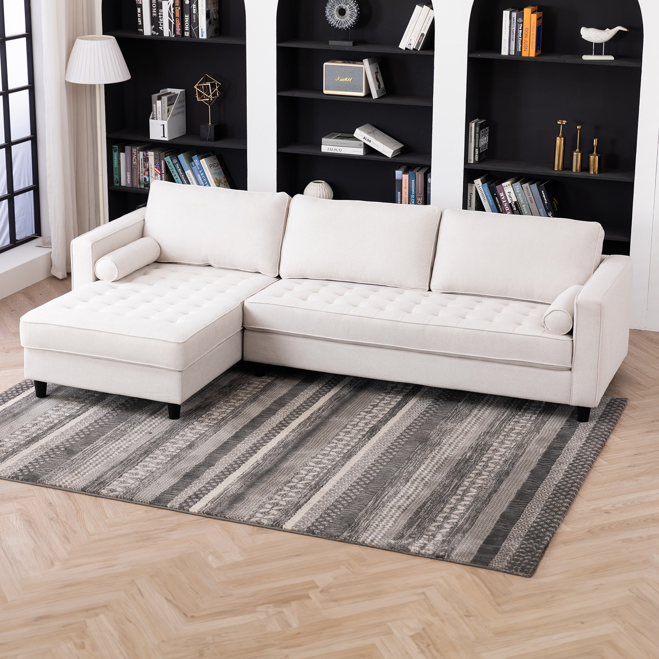 كنبة ركنية يسار 4 مقاعد قماش من كينسي-hbxlivingroom-sofasandarmchairs-cornersofas-image-3