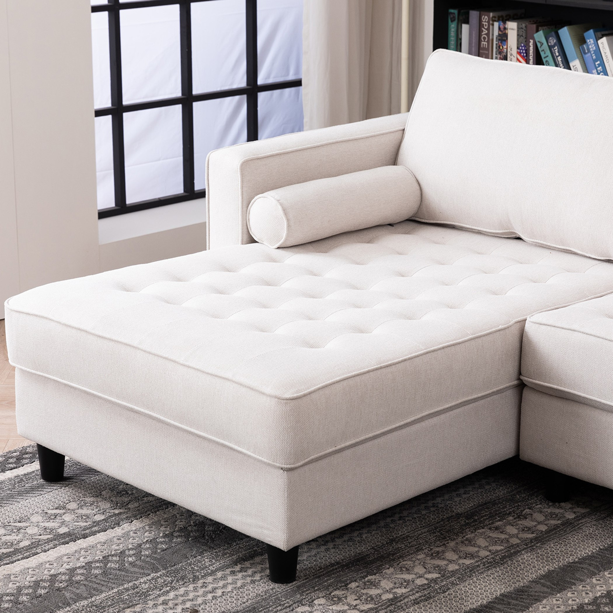 كنبة ركنية يسار 4 مقاعد قماش من كينسي-hbxlivingroom-sofasandarmchairs-cornersofas-image-5