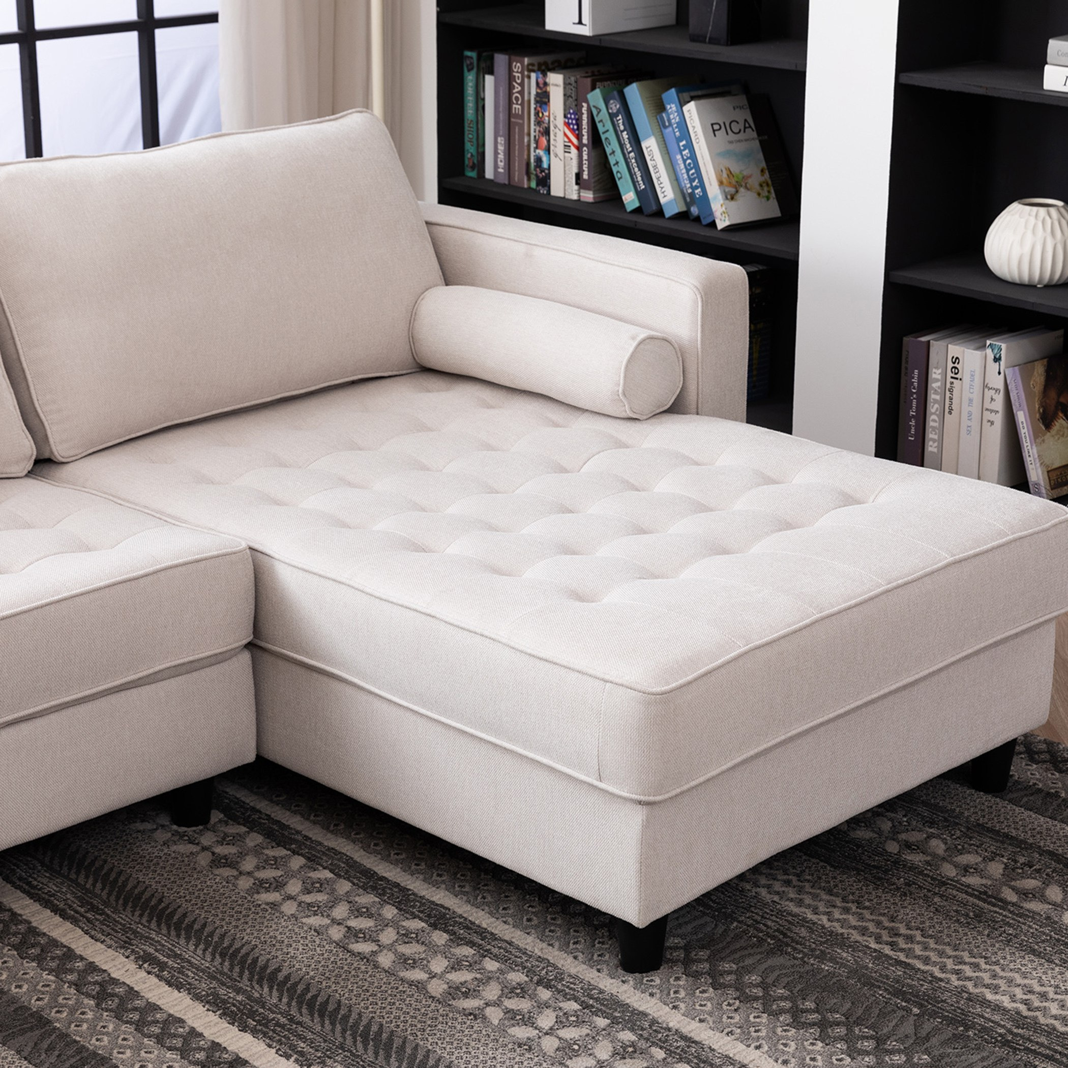 كنبة ركنية يمين 4 مقاعد قماش من كينسي-hbxlivingroom-sofasandarmchairs-cornersofas-image-5