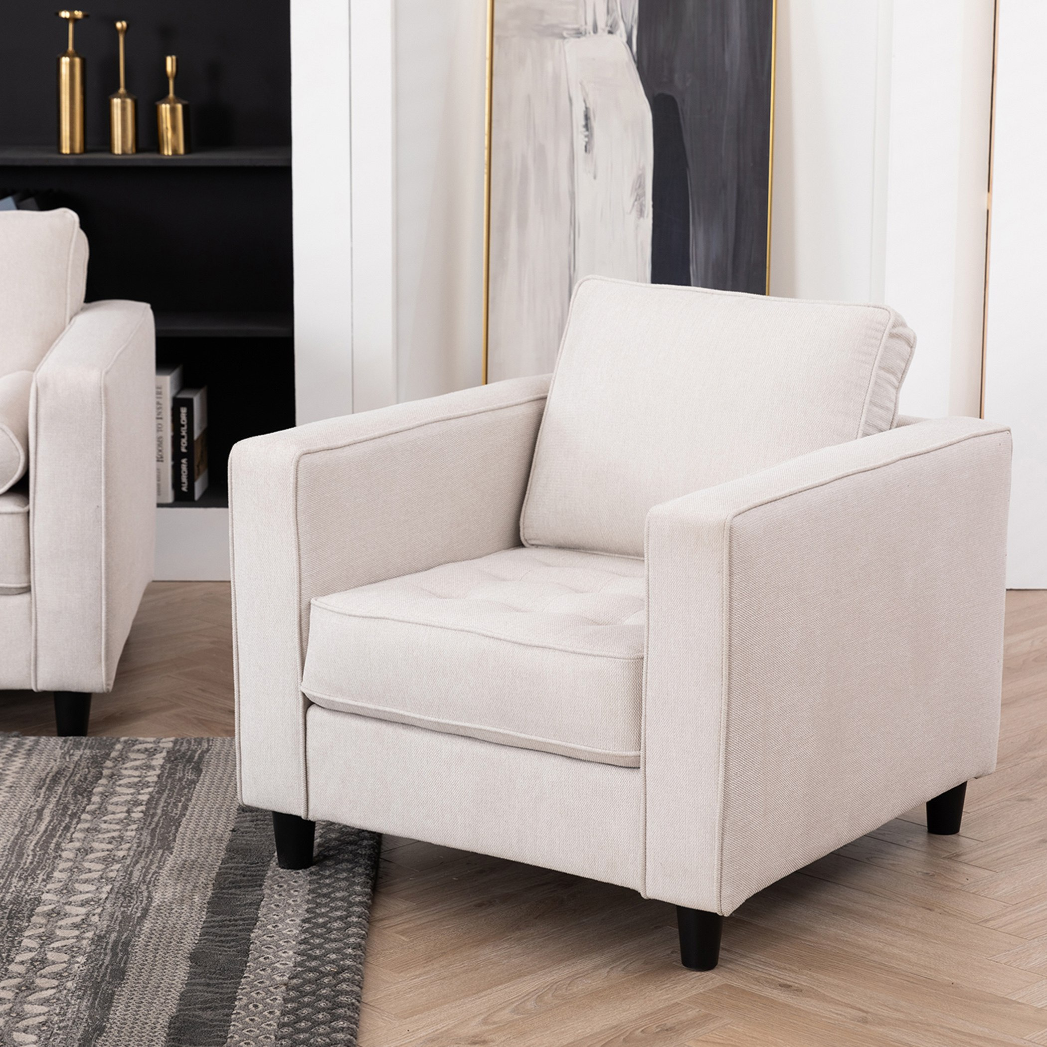كنبة قماش بمساند ذراعين من كينزي-hbxlivingroom-sofasandarmchairs-sofas-image-1