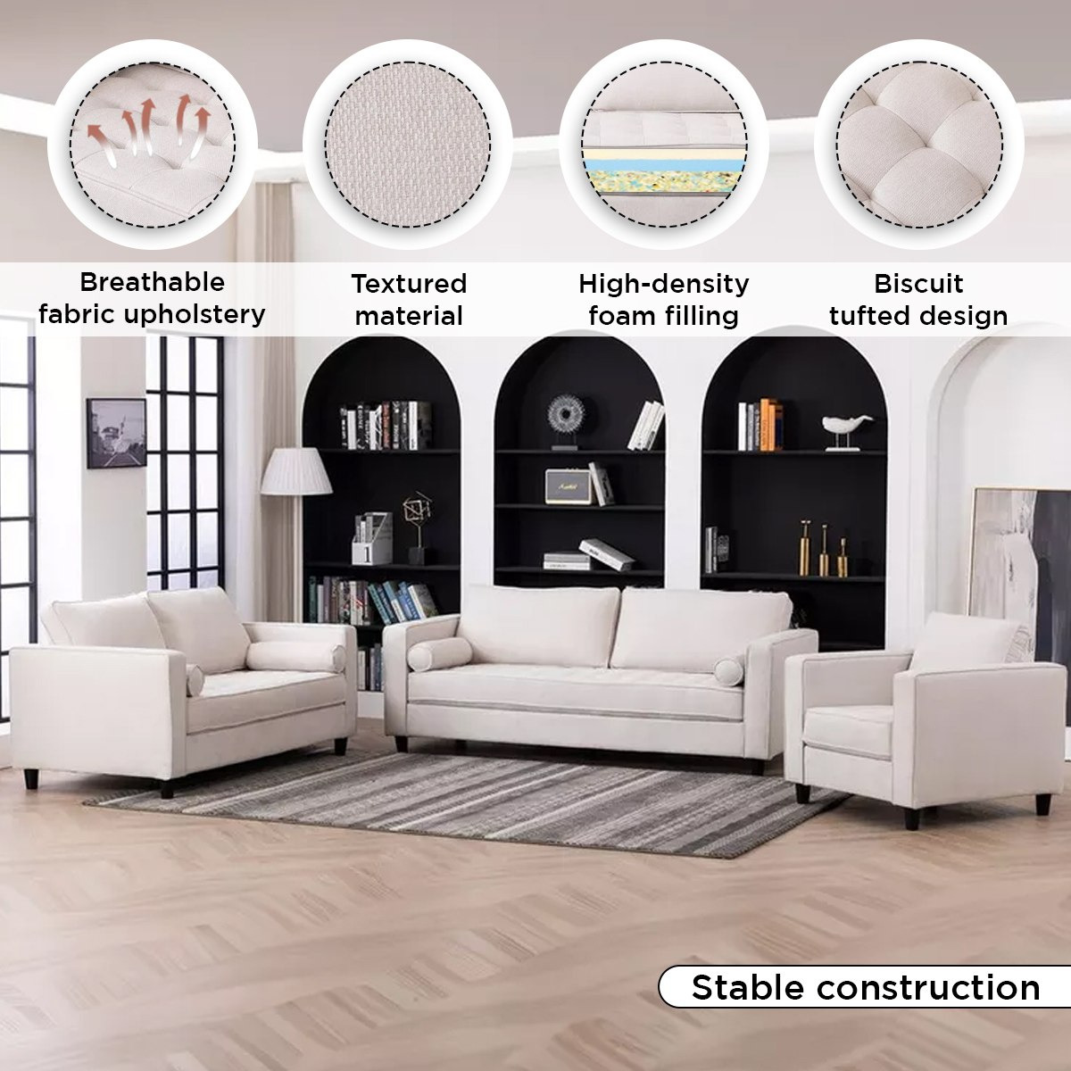 كنبة قماش بمساند ذراعين من كينزي-hbxlivingroom-sofasandarmchairs-sofas-image-5