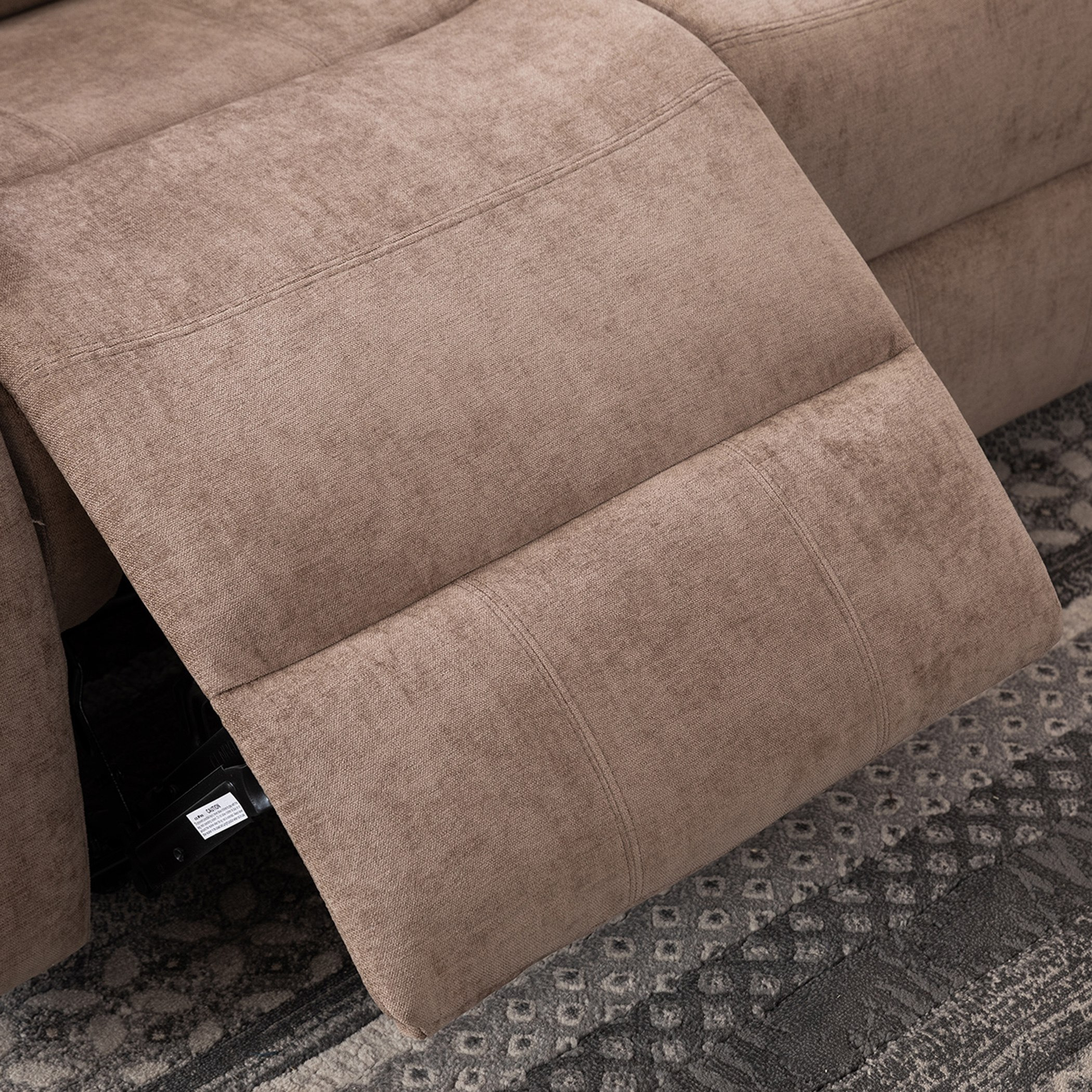 كنبة استرخاء قماش 3 مقاعد مع طاولة منسدلة من كوستواي-hbxlivingroom-sofasandarmchairs-sofas-image-10