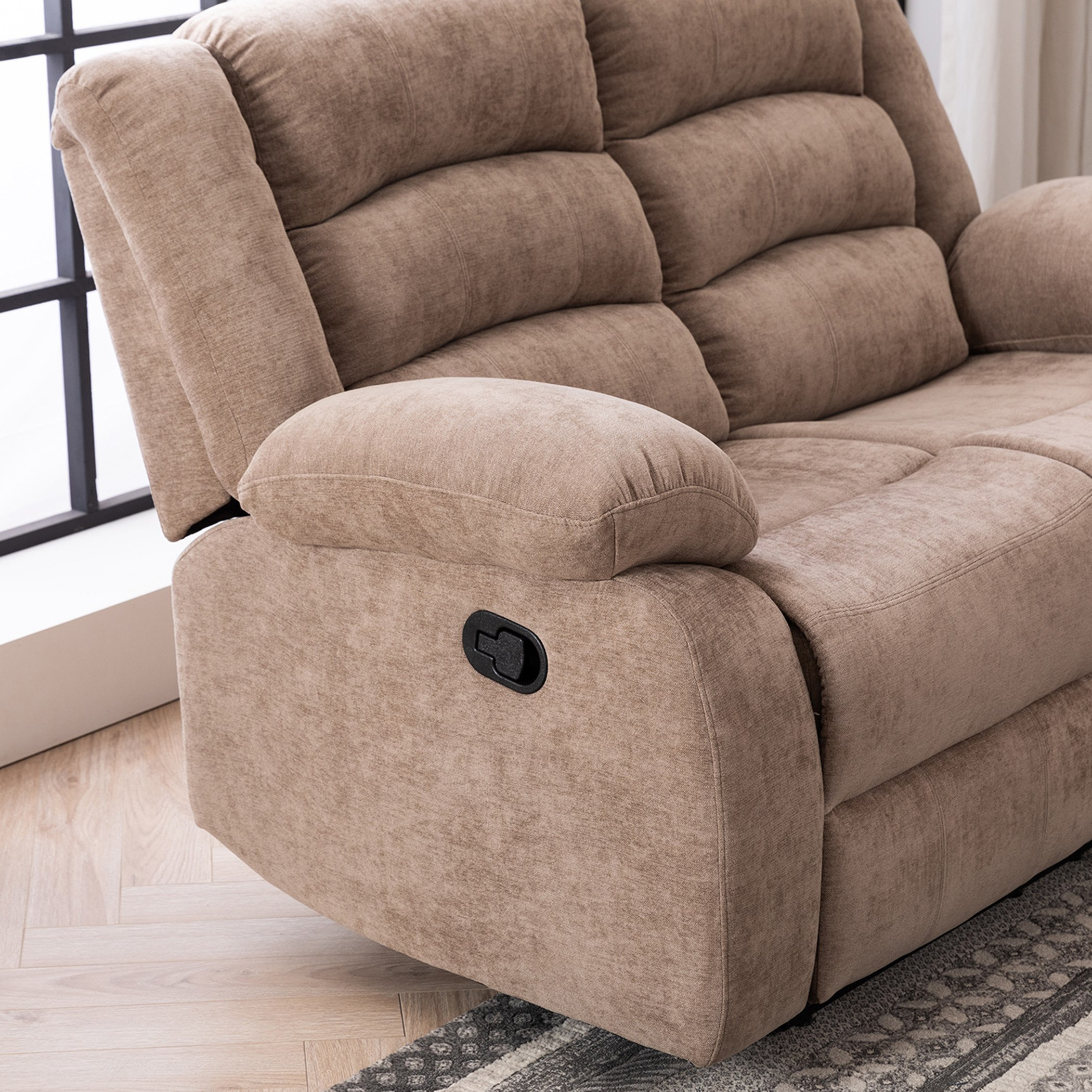 كنبة استرخاء قماش مقعدين من كوستواي-hbxlivingroom-sofasandarmchairs-sofas-image-3