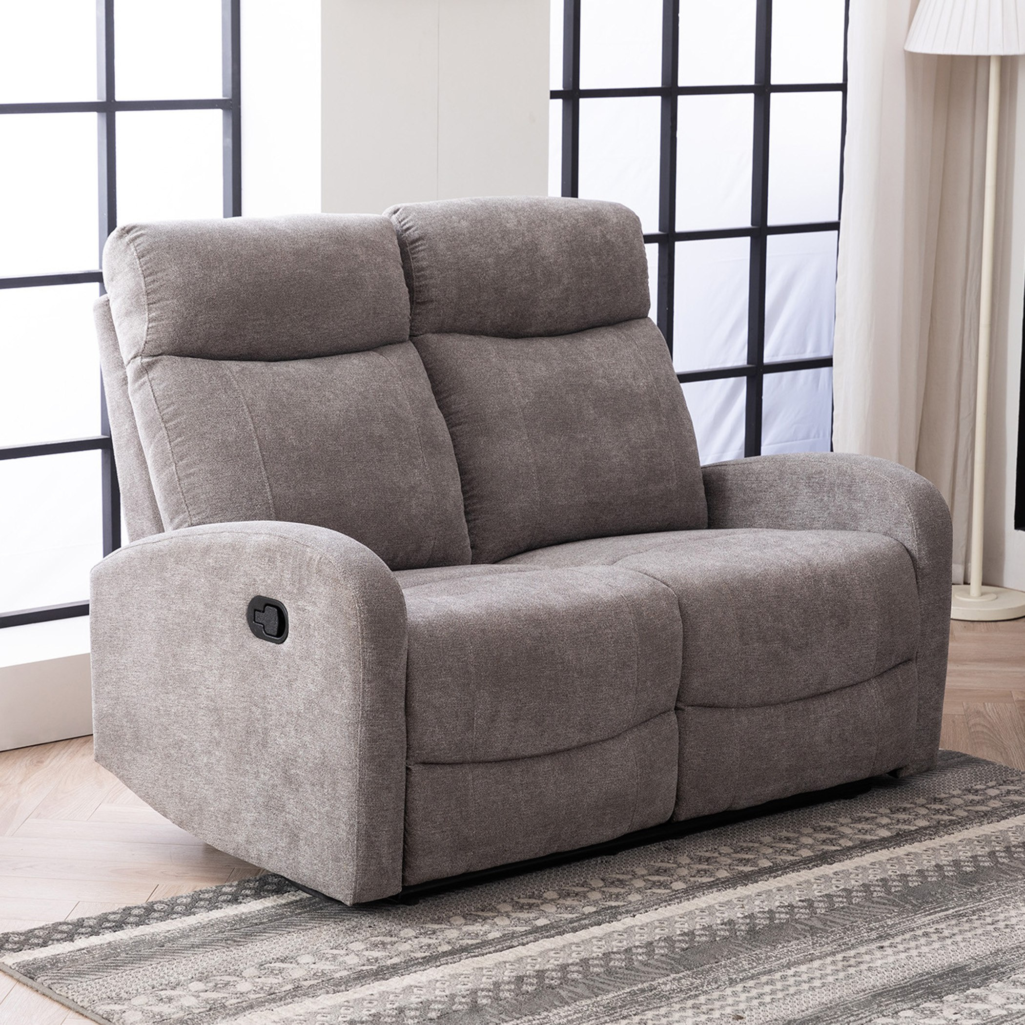 كنبة استرخاء قماش مقعدين من ديروين-hbxlivingroom-sofasandarmchairs-sofas-image-1