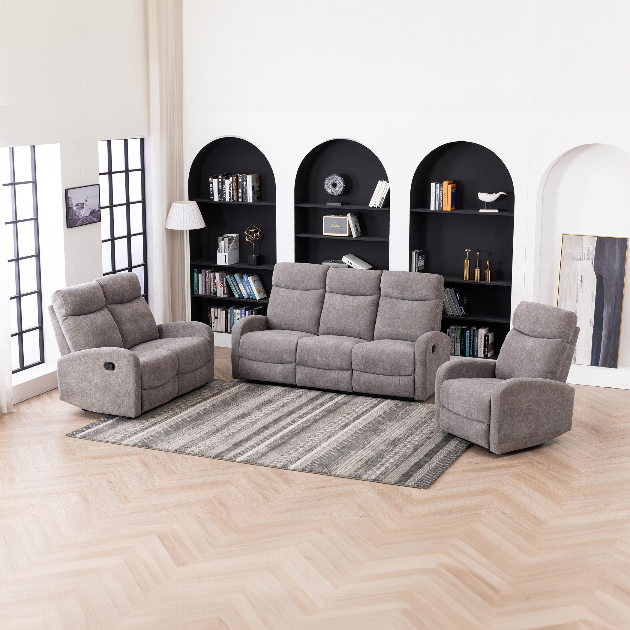 كنبة استرخاء قماش مقعدين من ديروين-hbxlivingroom-sofasandarmchairs-sofas-image-10