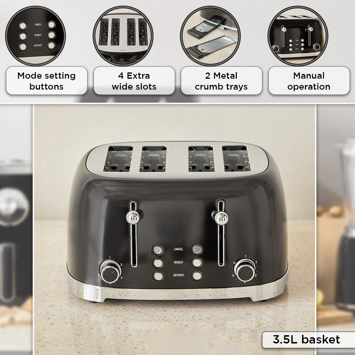 محمصة 4 شرائح من إلكت - 1630 واط-hbxhomeware-hbxkitchen-image-5