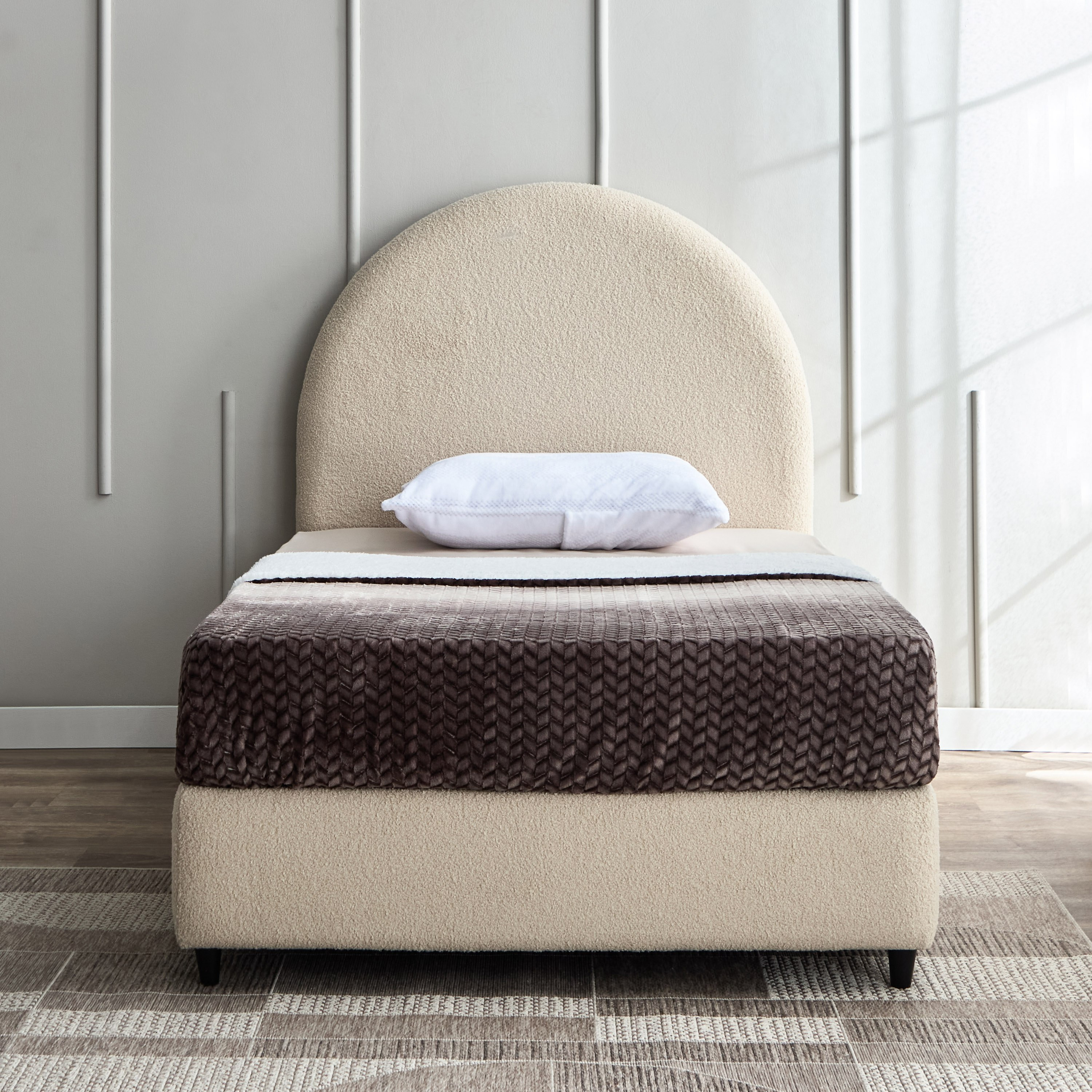 سرير توين منجد من آي كلود - 120x200 سم-hbxbedroom-bedsandbedsets-upholsteredbeds-twin-image-2