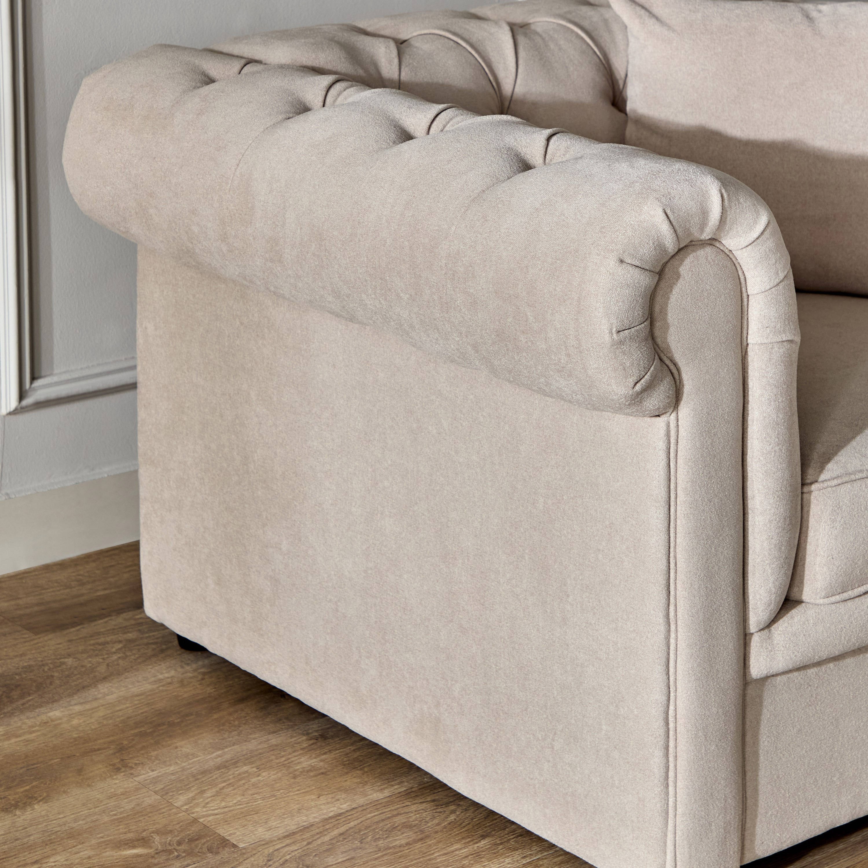 Cypress Fabric Armchair Sofa with 1 Cushion-hbxfurniture-sofasandarmchairs-armchairs-image-6