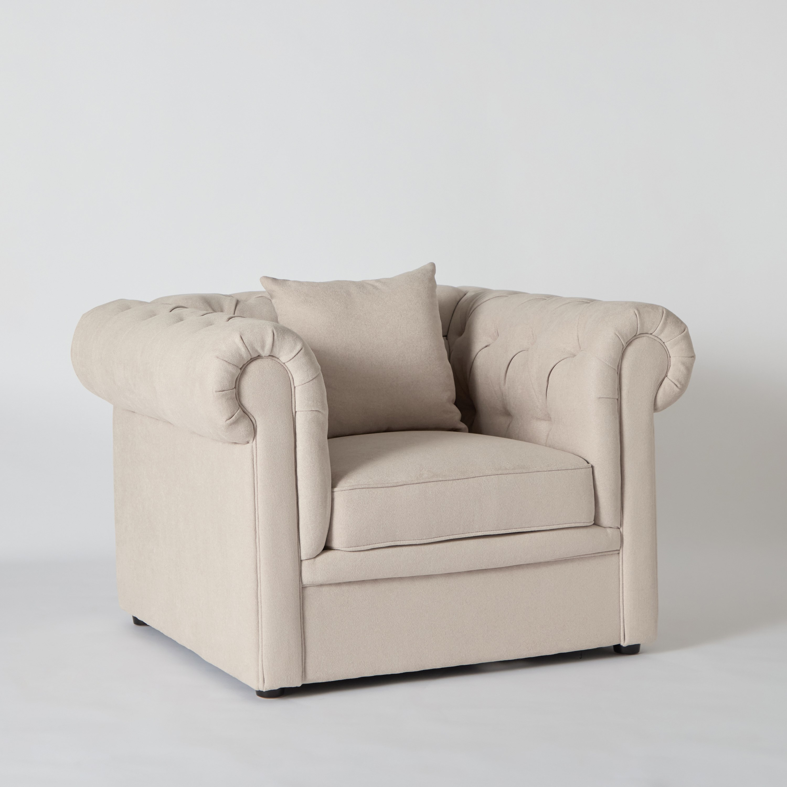 Cypress Fabric Armchair Sofa with 1 Cushion-hbxfurniture-sofasandarmchairs-armchairs-image-9