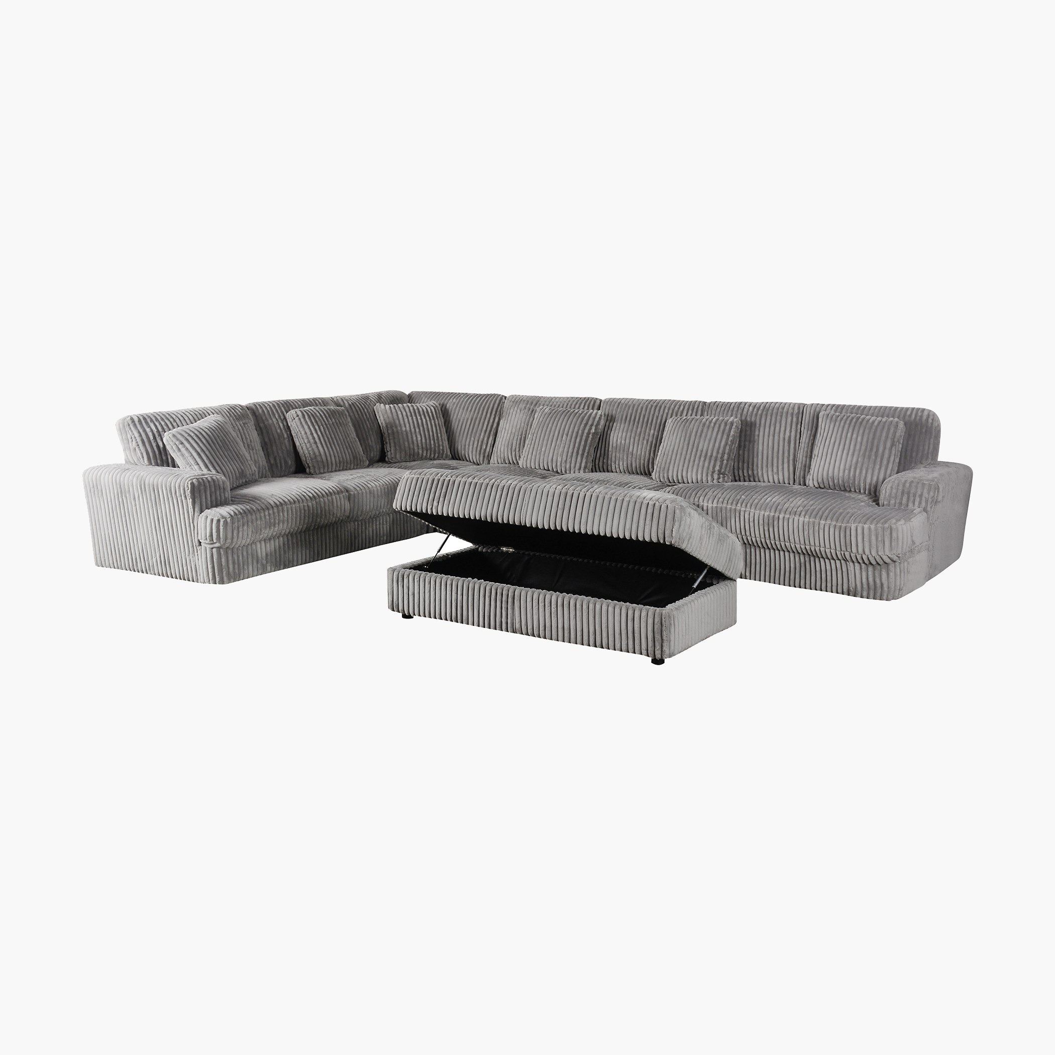 كنبة ركنية قماش مقطعية بـ6 مقاعد و5 وسائد من هارتفورد-hbxlivingroom-sofasandarmchairs-cornersofas-image-2