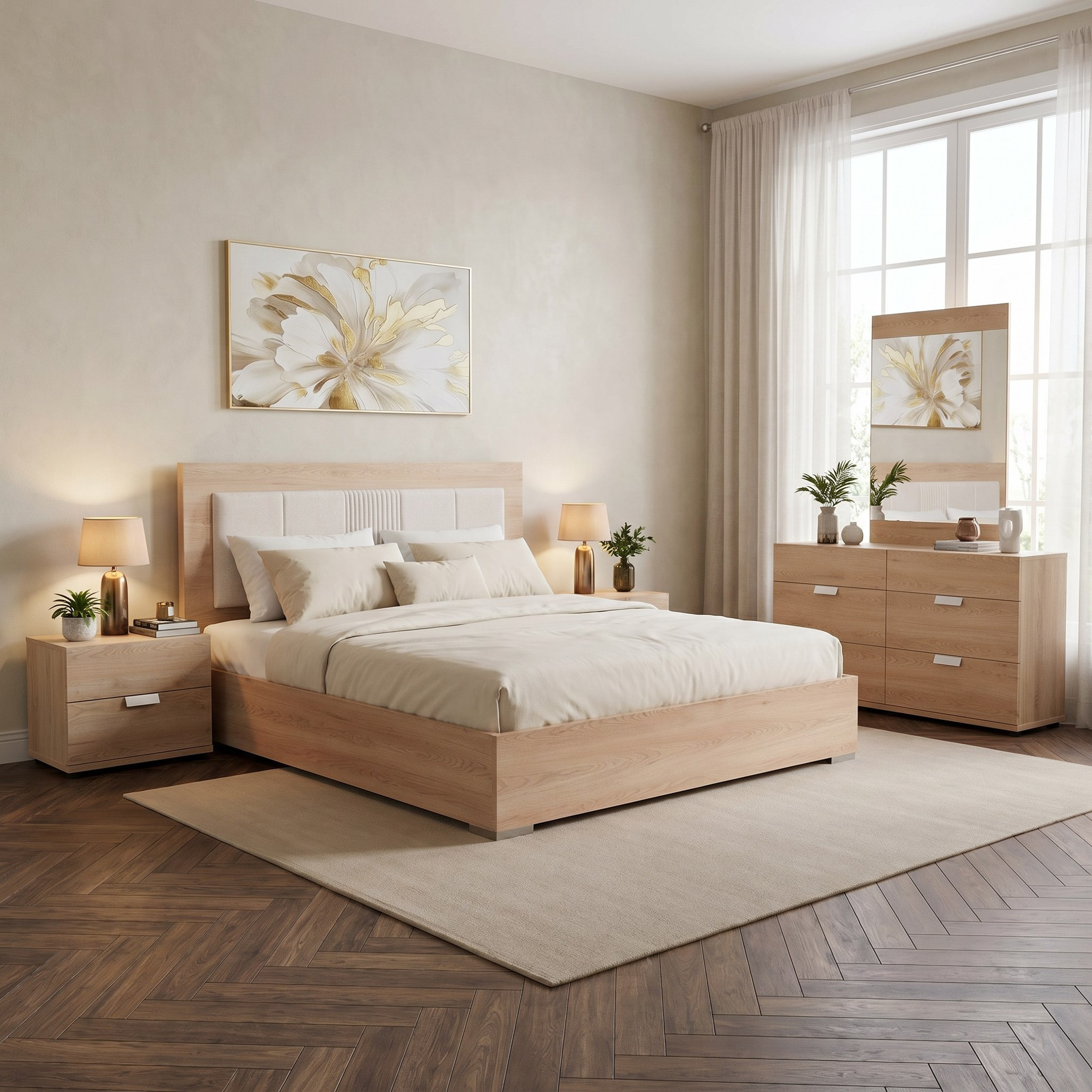 Edmonton 5-Piece King Bedroom Set - 180x200 cm-PROMO_HB_SA_HBX10_TH1000_NEW_031025-image-1