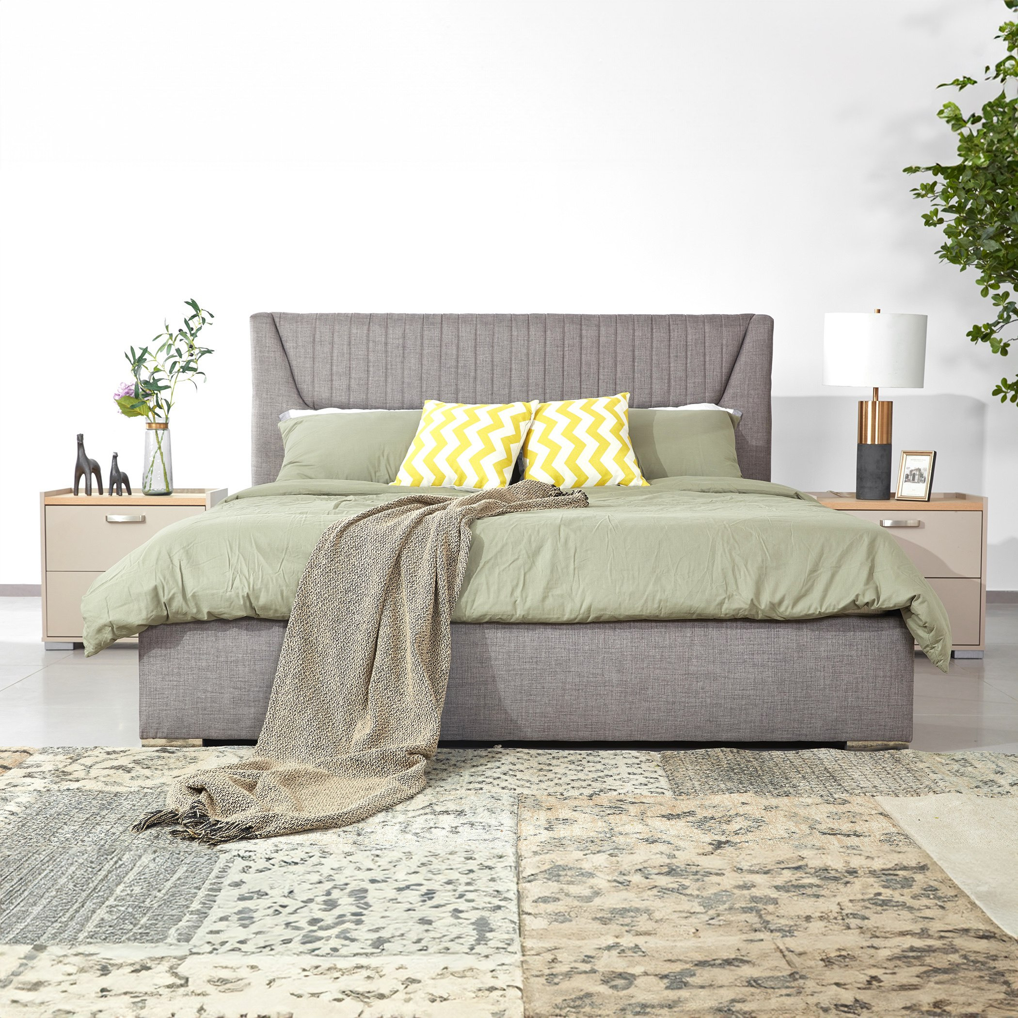 Hayes Smart 5-Piece King Bedroom Set - 180x200 cm-hbxbedroom-bedsandbedsets-bedroomsets-king-image-2