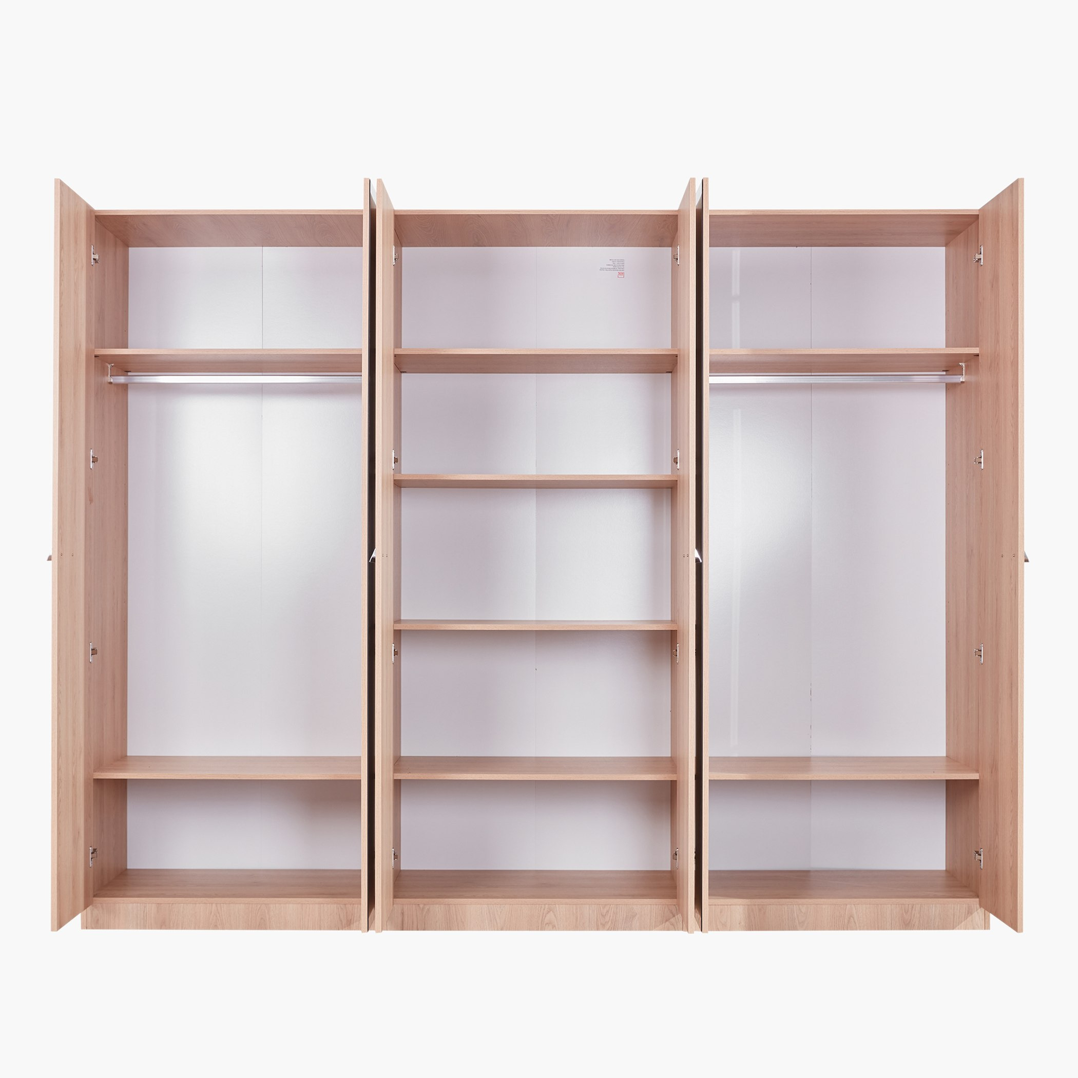 خزانة ملابس 6 أبواب مع مرآة من أدمونتون-hbxfurniture-wardrobes-image-4