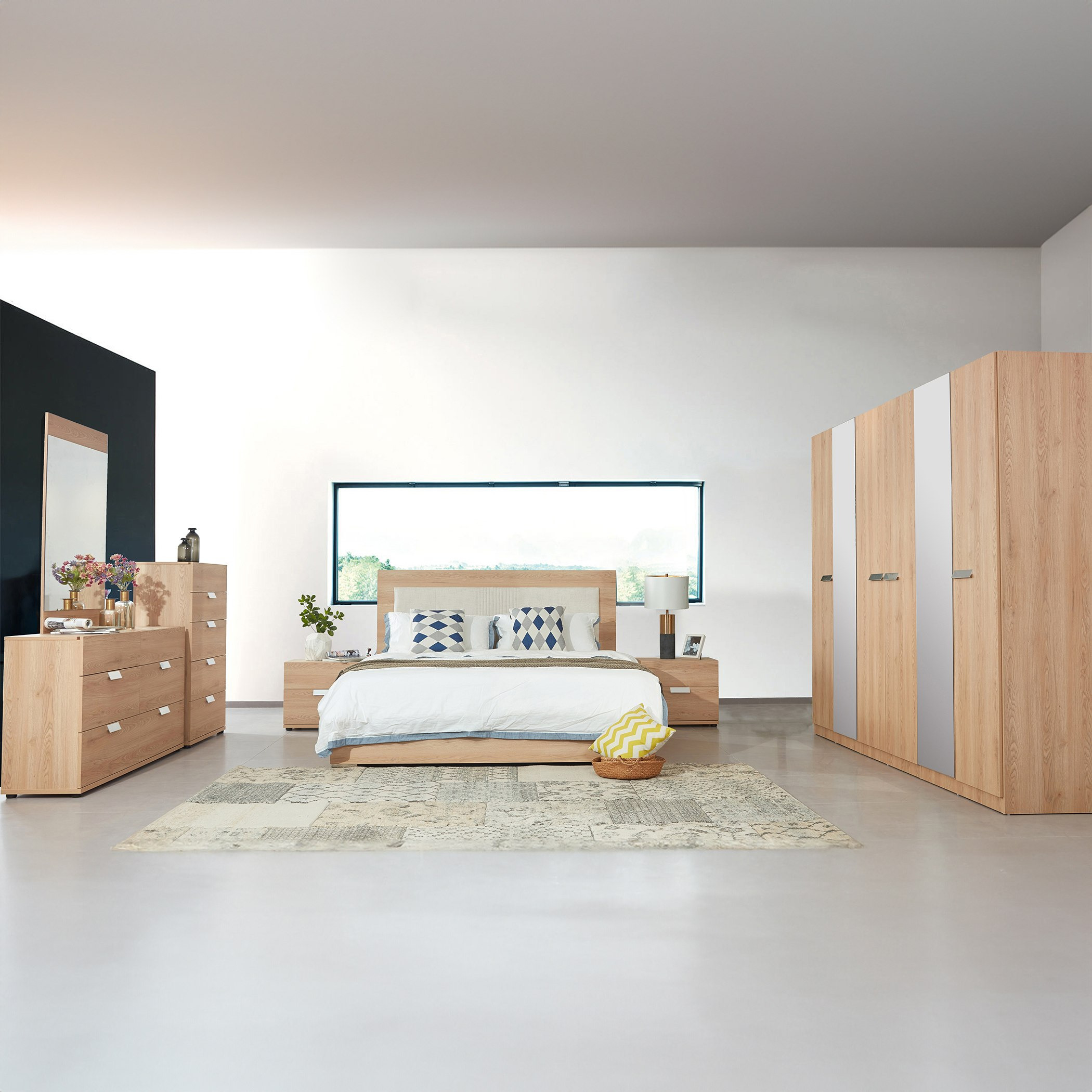 خزانة ملابس 6 أبواب مع مرآة من أدمونتون-hbxfurniture-wardrobes-image-8