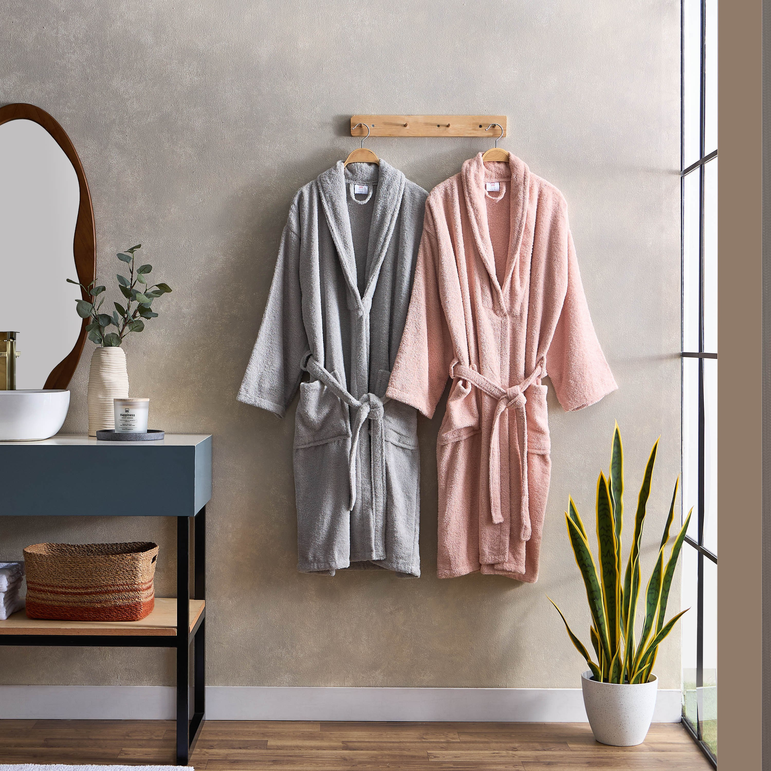 Essential Adult Shawl Bathrobe - Large-hbxbathroom-bathroomtextiles-image-5