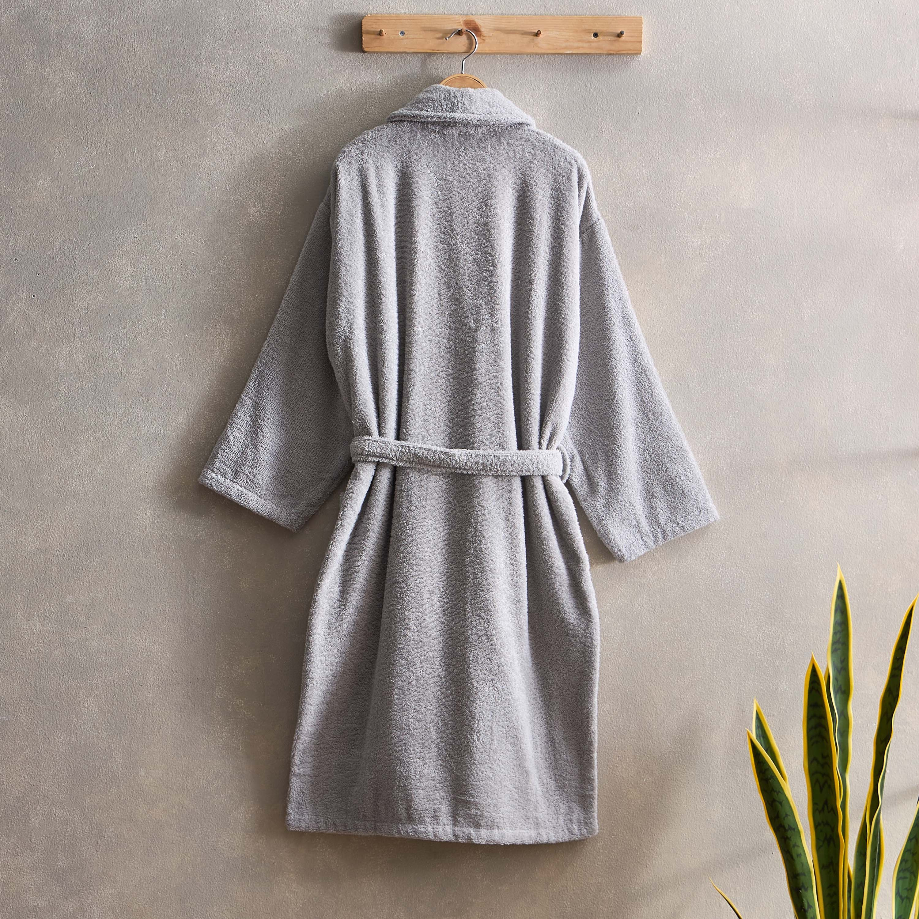 Essential Adult Shawl Bathrobe - Extra Large-hbxbathroom-bathroomtextiles-image-2