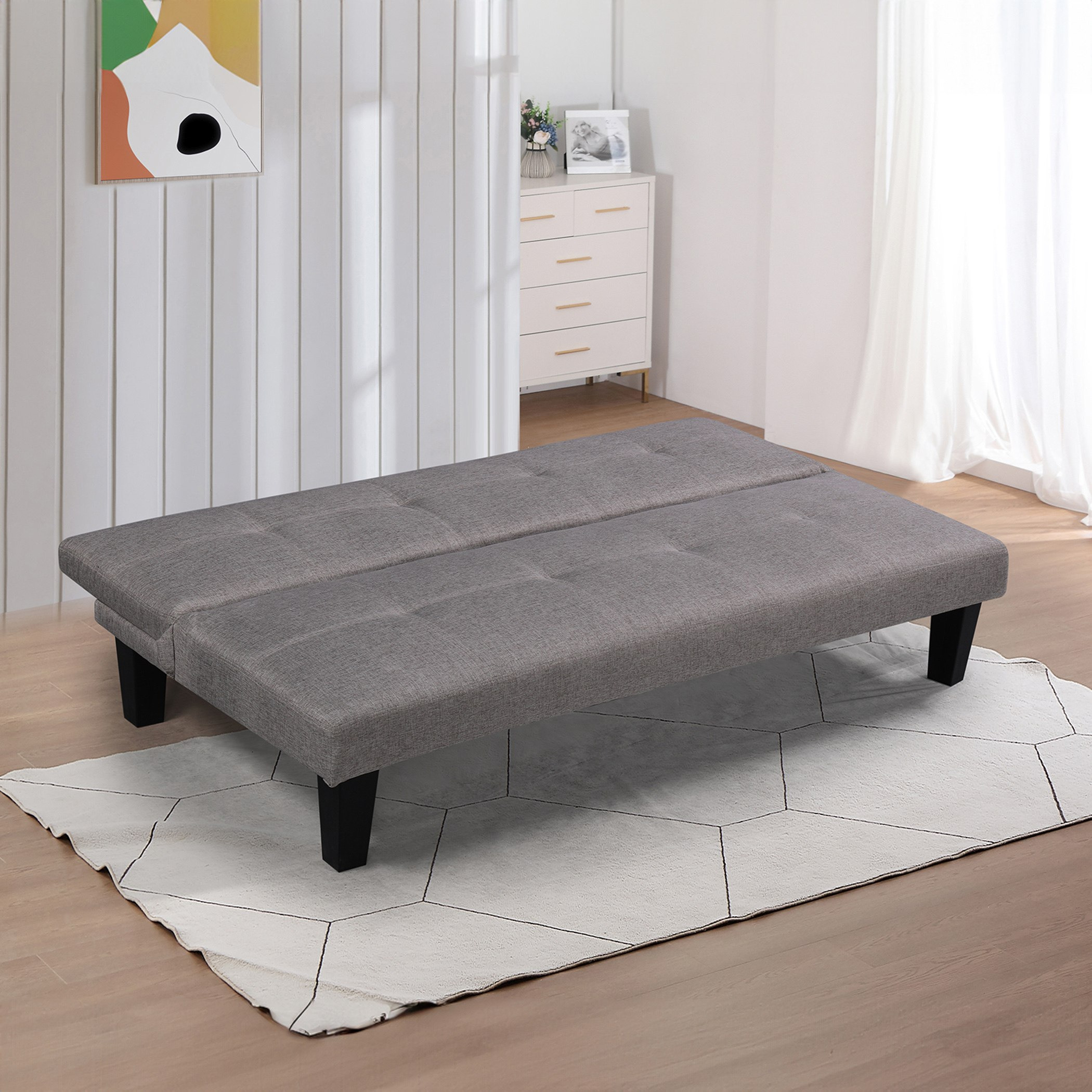 Titan 3-Seater Fabric Sofa Bed-hbxfurniture-sofasandarmchairs-sofabeds-image-2