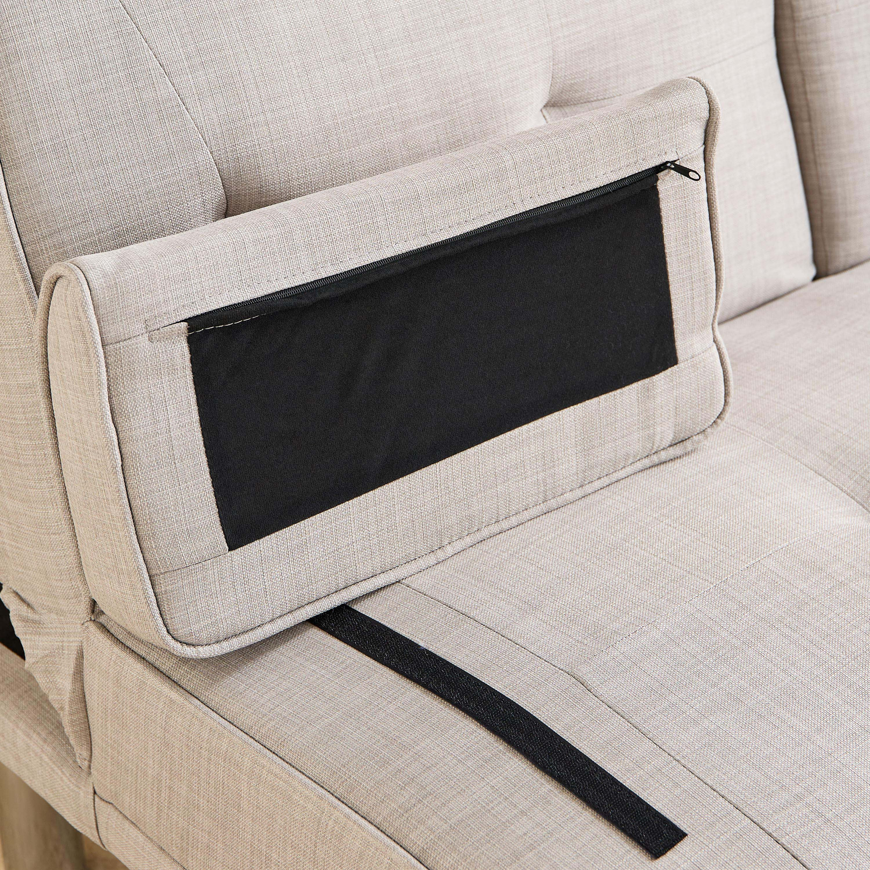 Linda 3-Seater Fabric Sofa Bed with 2 Cupholders-hbxfurniture-sofasandarmchairs-sofabeds-image-9
