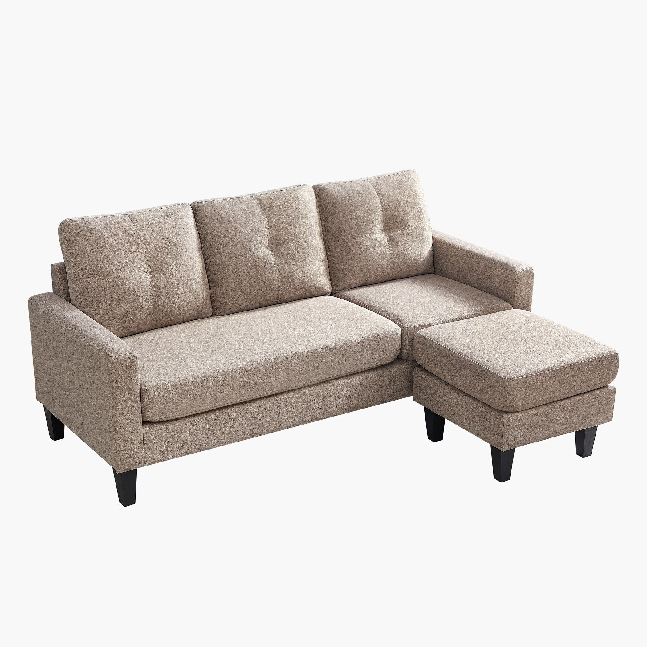 كنبة ركنية قماش قابلة للعكس 3 مقاعد - سافاير-hbxlivingroom-sofasandarmchairs-cornersofas-image-6