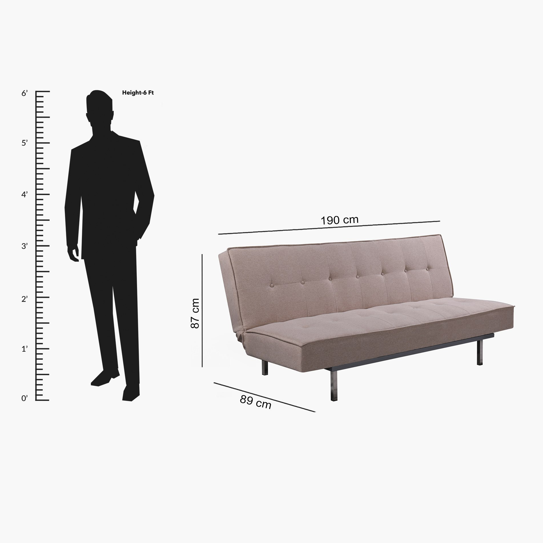 كنبة سرير قماش 3 مقاعد من بيرل-hbxfurniture-sofasandarmchairs-sofabeds-image-10