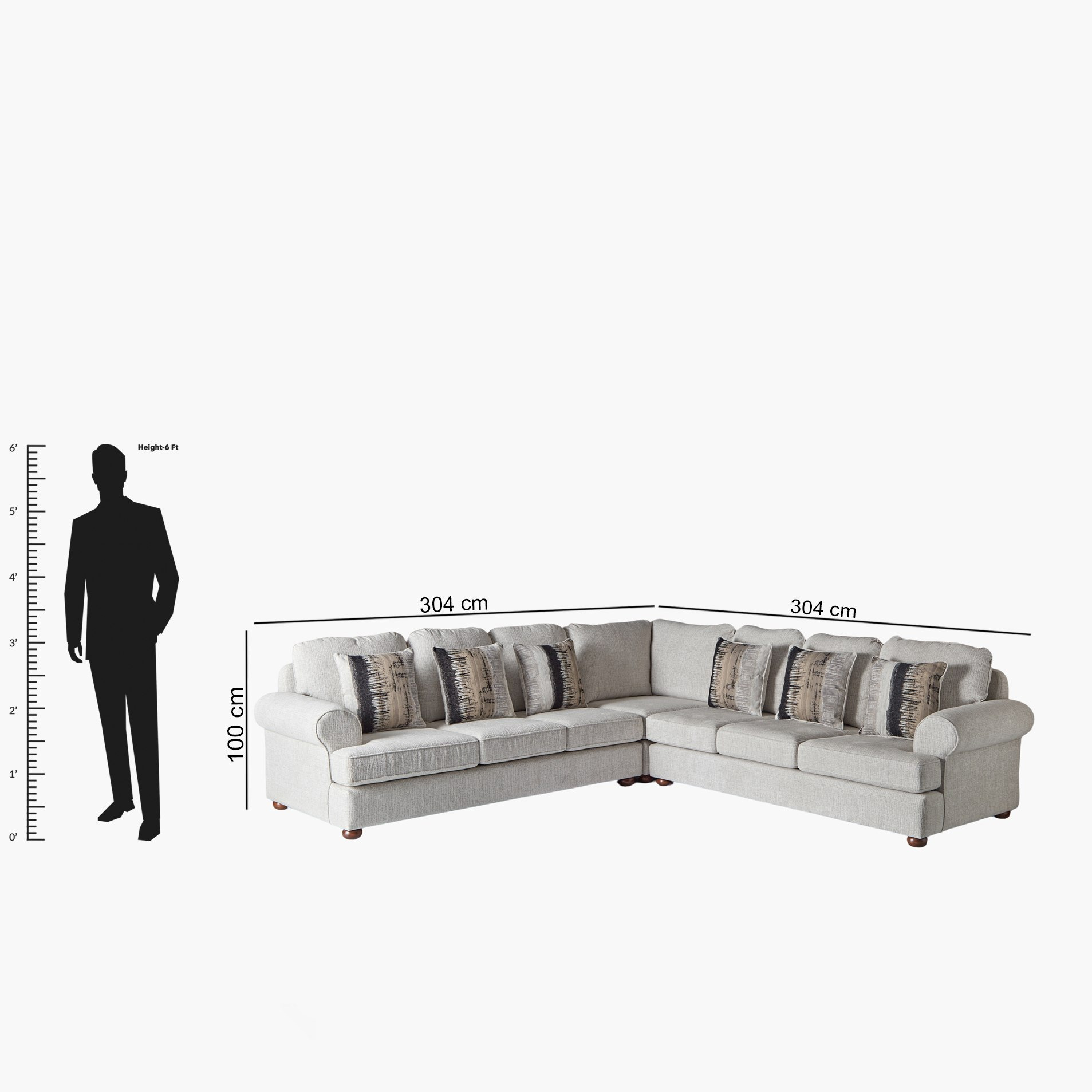 Donatella NXT 7-Seater Fabric Corner Sofa with 6 Cushions-hbxlivingroom-sofasandarmchairs-cornersofas-image-12