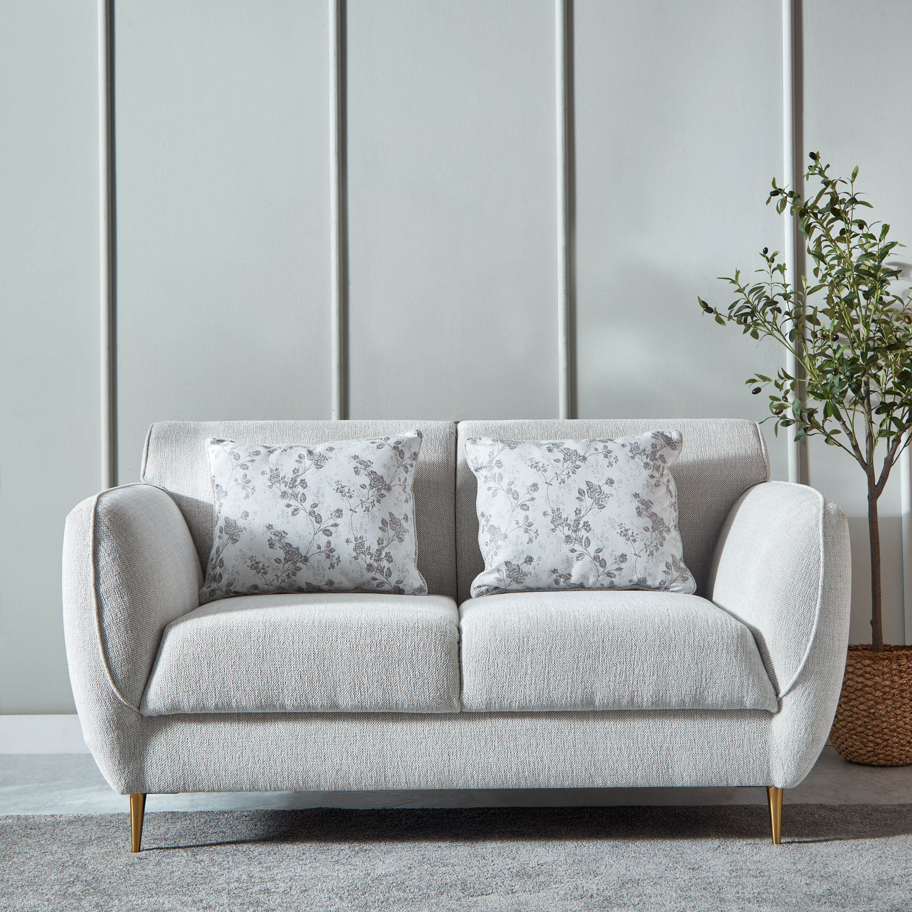 كنبة قماش مقعدين مع وسادتين من تيهاني إن إكس تي-hbxlivingroom-sofasandarmchairs-sofas-image-2