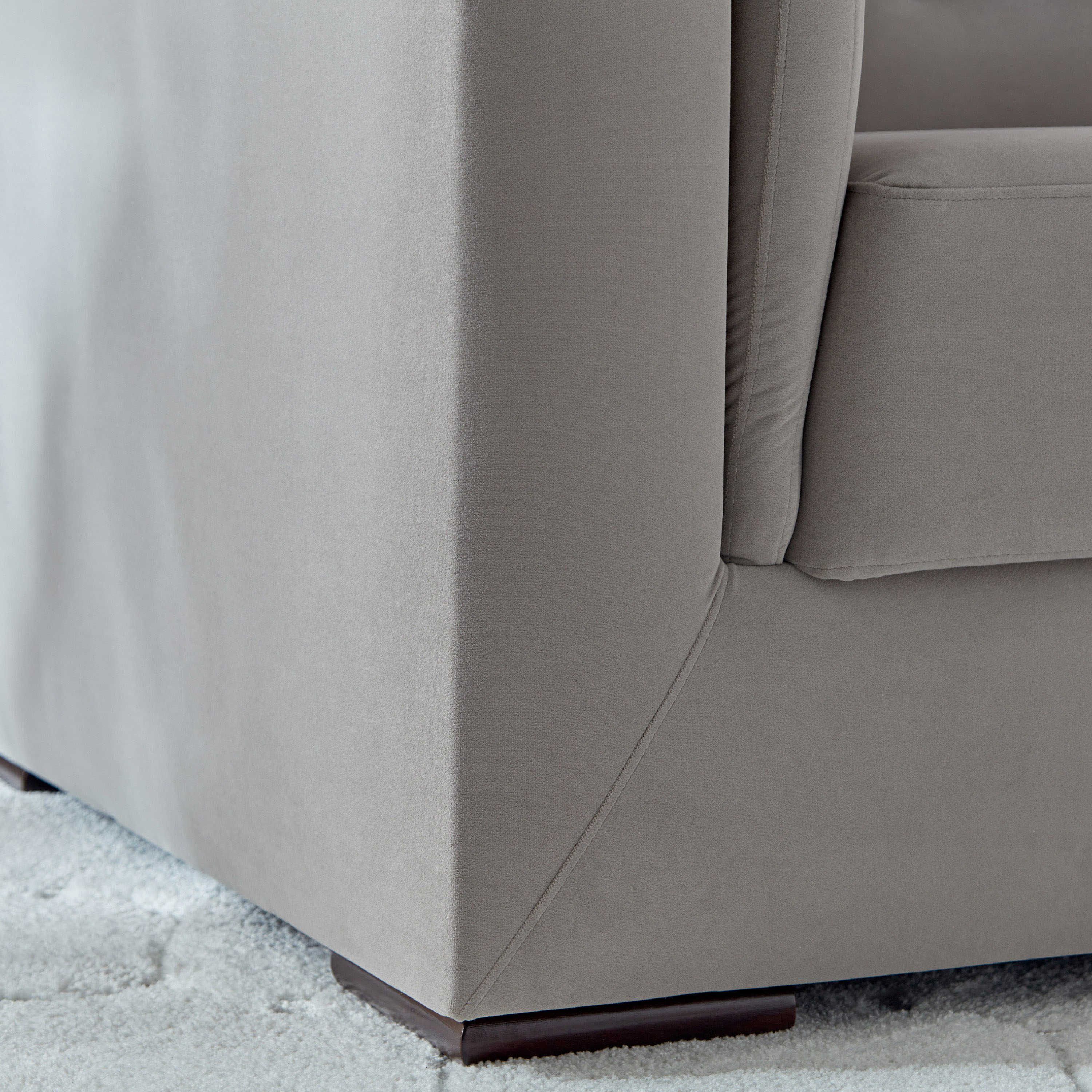 Cinderella 3-Seater Velvet Fabric Sofa with 4 Cushions-hbxlivingroom-sofasandarmchairs-sofas-image-7