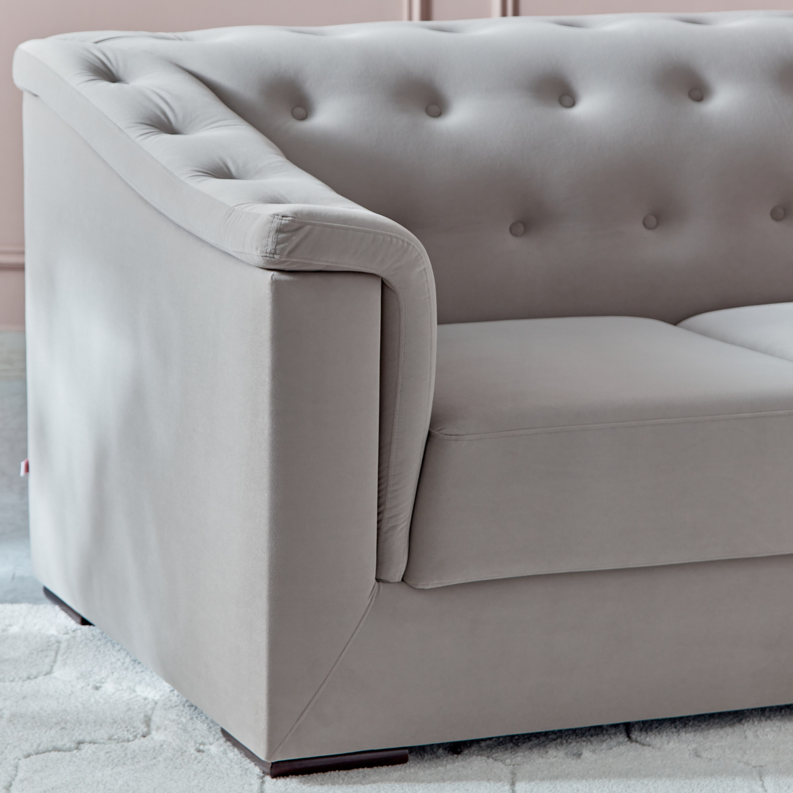 كنبة قماش مخملية بمقعدين مع وسادتين من سندريلا-hbxlivingroom-sofasandarmchairs-sofas-image-6