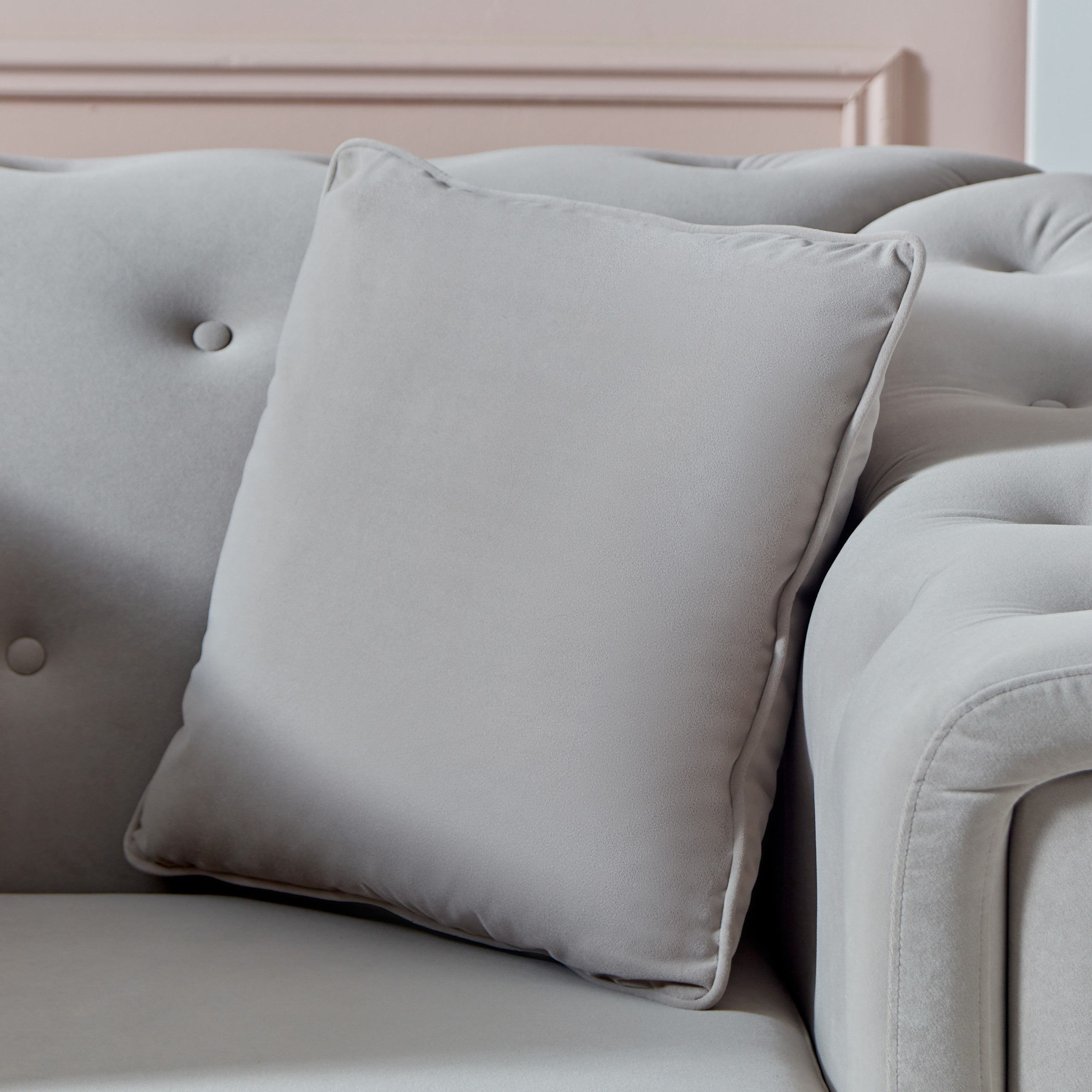 Cinderella Velvet Armchair Sofa with Cushion-hbxlivingroom-sofasandarmchairs-sofas-image-4