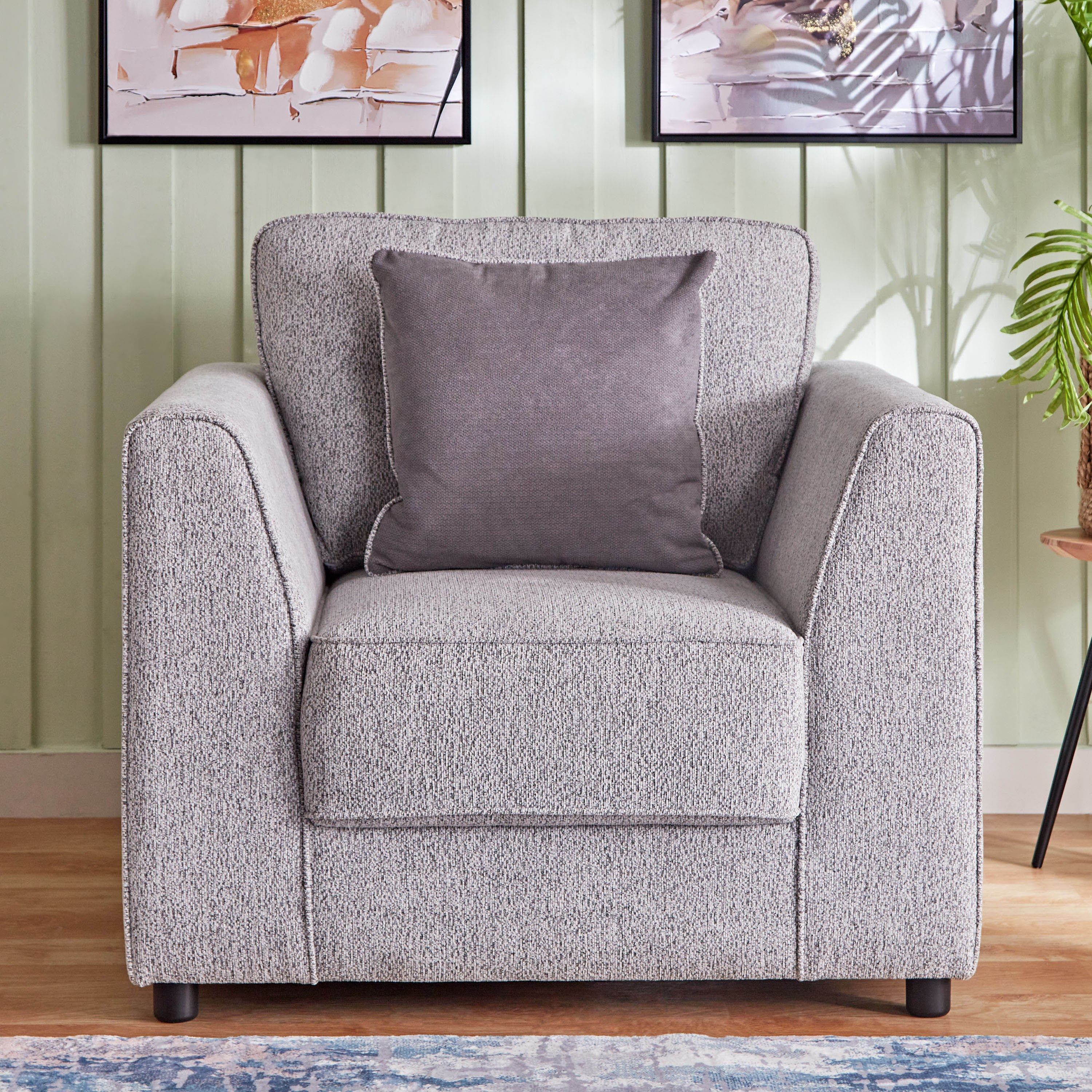 كنبة كرسي قماشي بذراعين مع وسادة من نتوارك إن إكس تي-hbxlivingroom-sofasandarmchairs-sofas-image-2