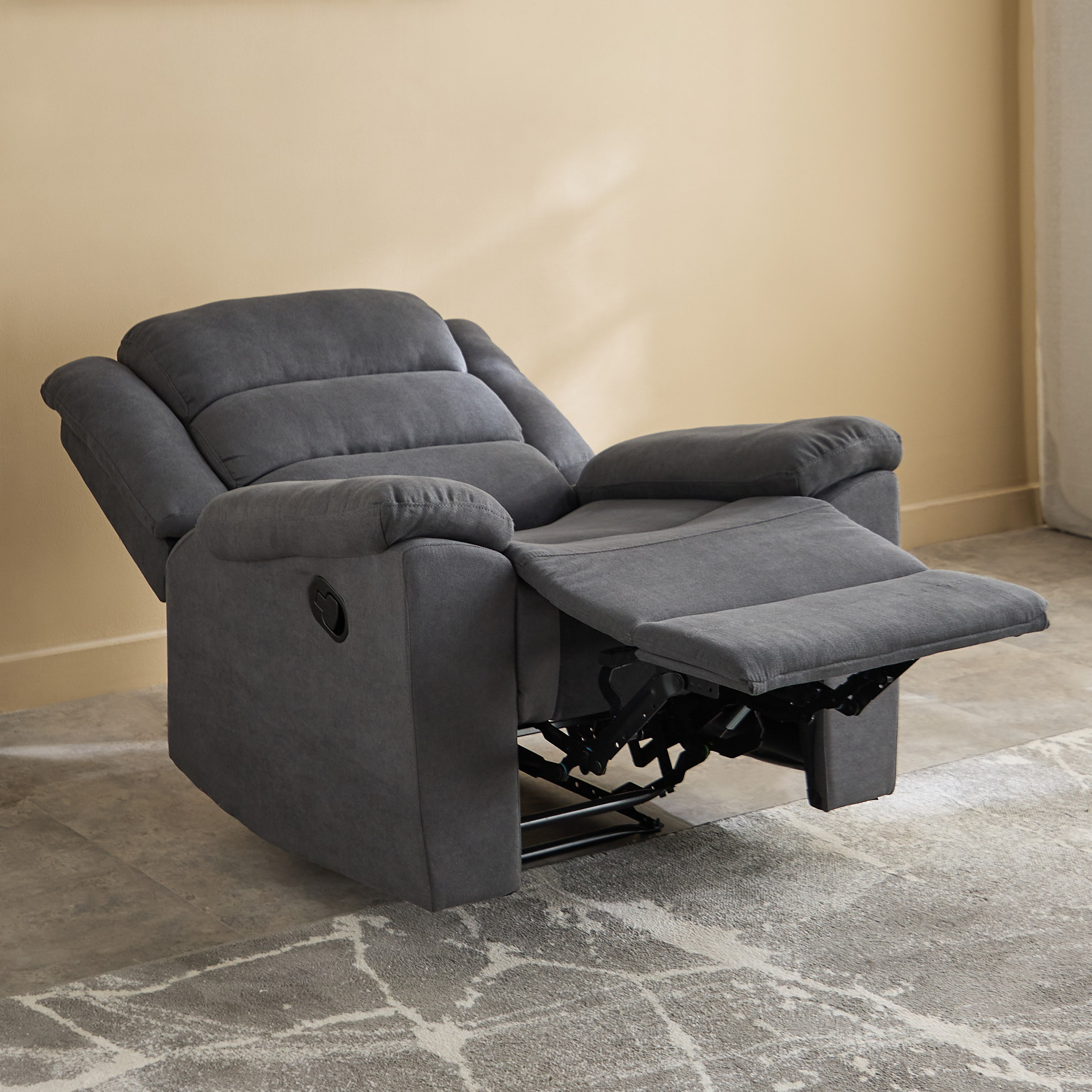 Zenobia Fabric Armchair Recliner-hbxfurniture-sofasandarmchairs-reclinersofas-image-1