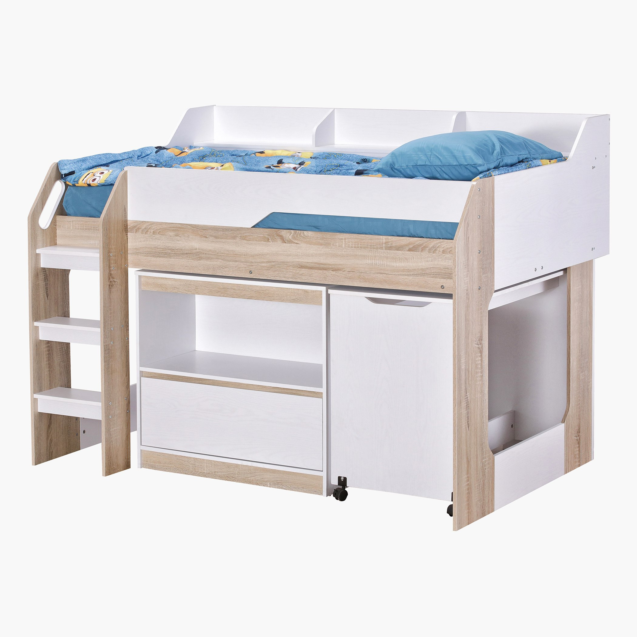 سرير فردي مع مكتب دراسة ومساحة تخزين ميد سليبر من كولتروب أفيان - 90x190 سم-hbxkidsandyouth-bedsandbedsets-bunkbeds-single-image-8