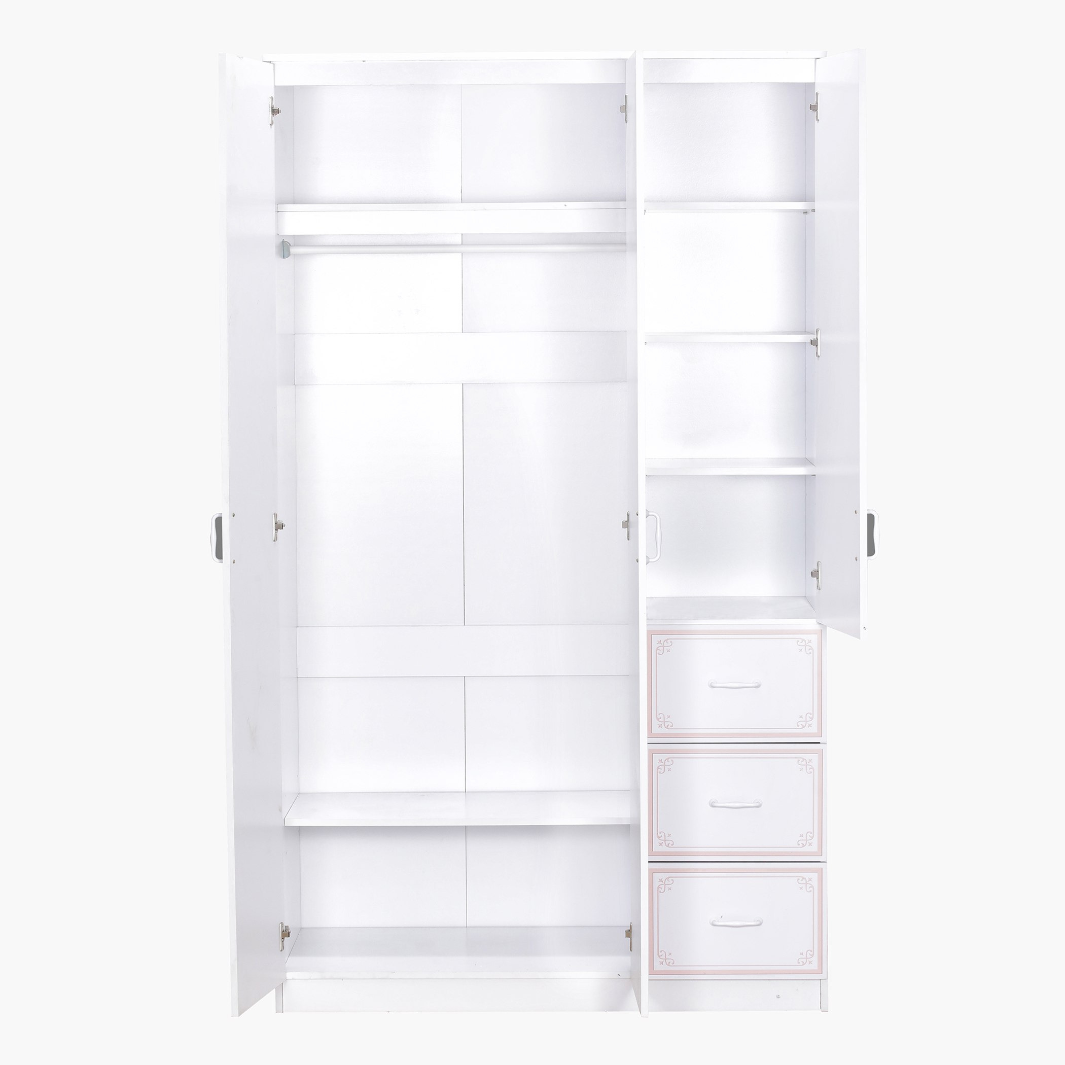 خزانة ملابس 3 أبواب مع مرآة و 3 أدراج - هازل من موڤو-hbxfurniture-wardrobes-image-6