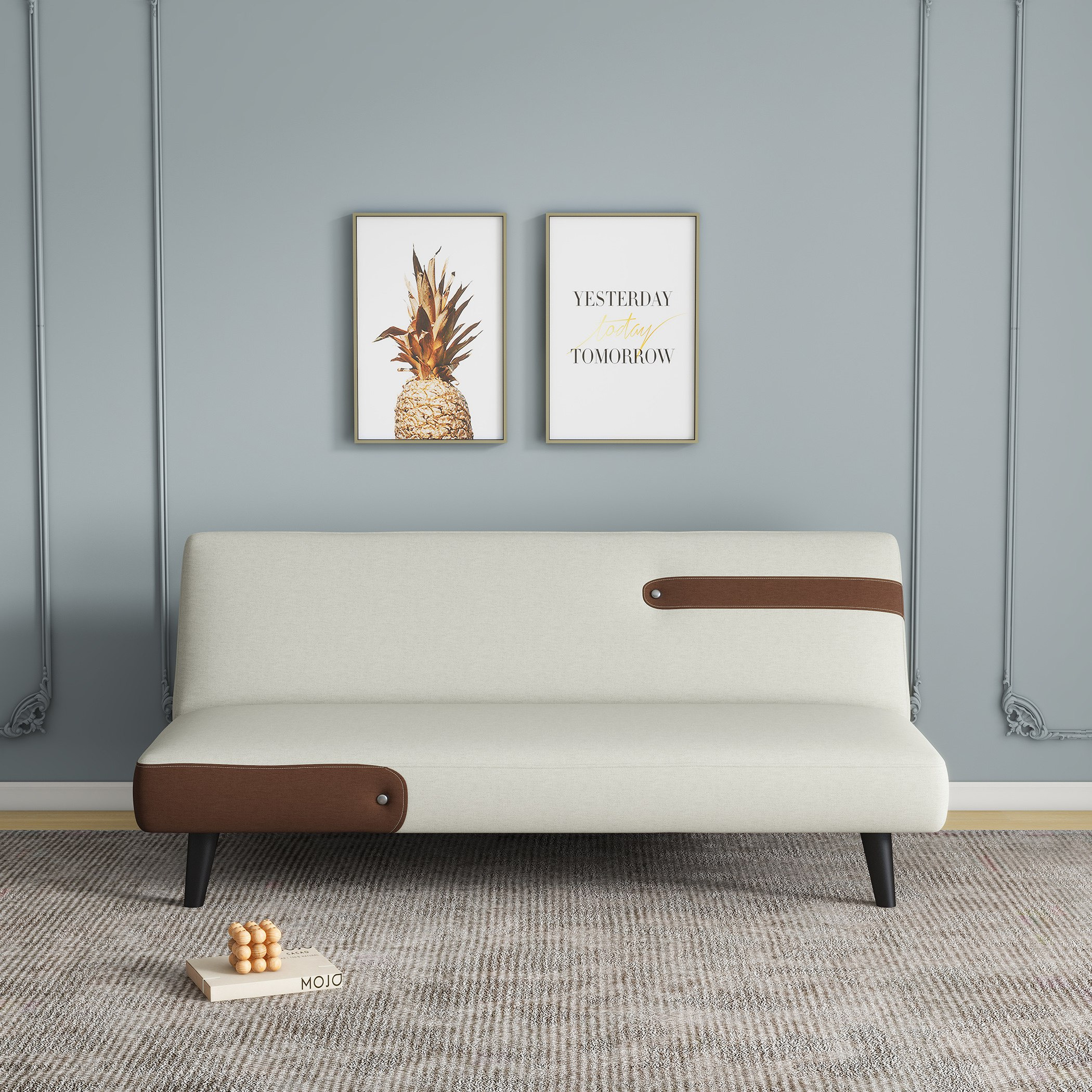 كنبة سرير قماش 3 مقاعد من فيدا-hbxfurniture-sofasandarmchairs-sofabeds-image-2