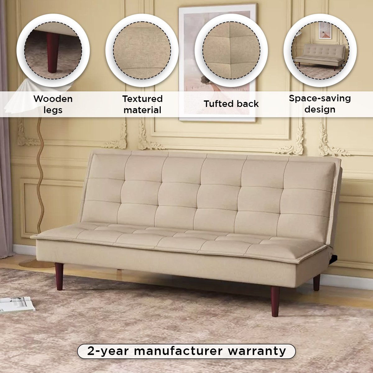 كنبة سرير قماش 3 مقاعد من ماكسيم-hbxfurniture-sofasandarmchairs-sofabeds-image-4
