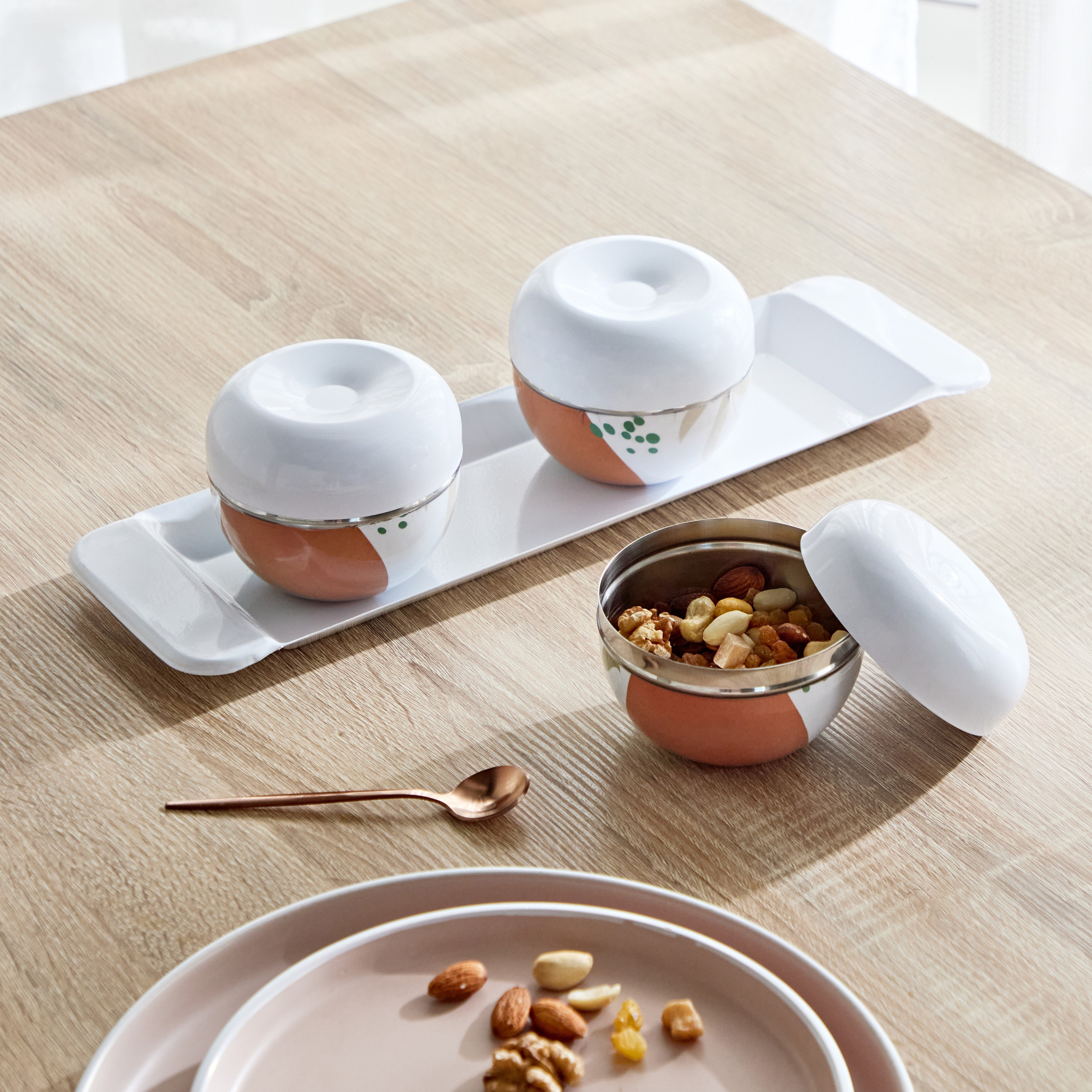 وعاء مكسرات مع غطاء من بوهو - 10 سم-hbxdecorandfurnishings-tabletop-serveware-image-4