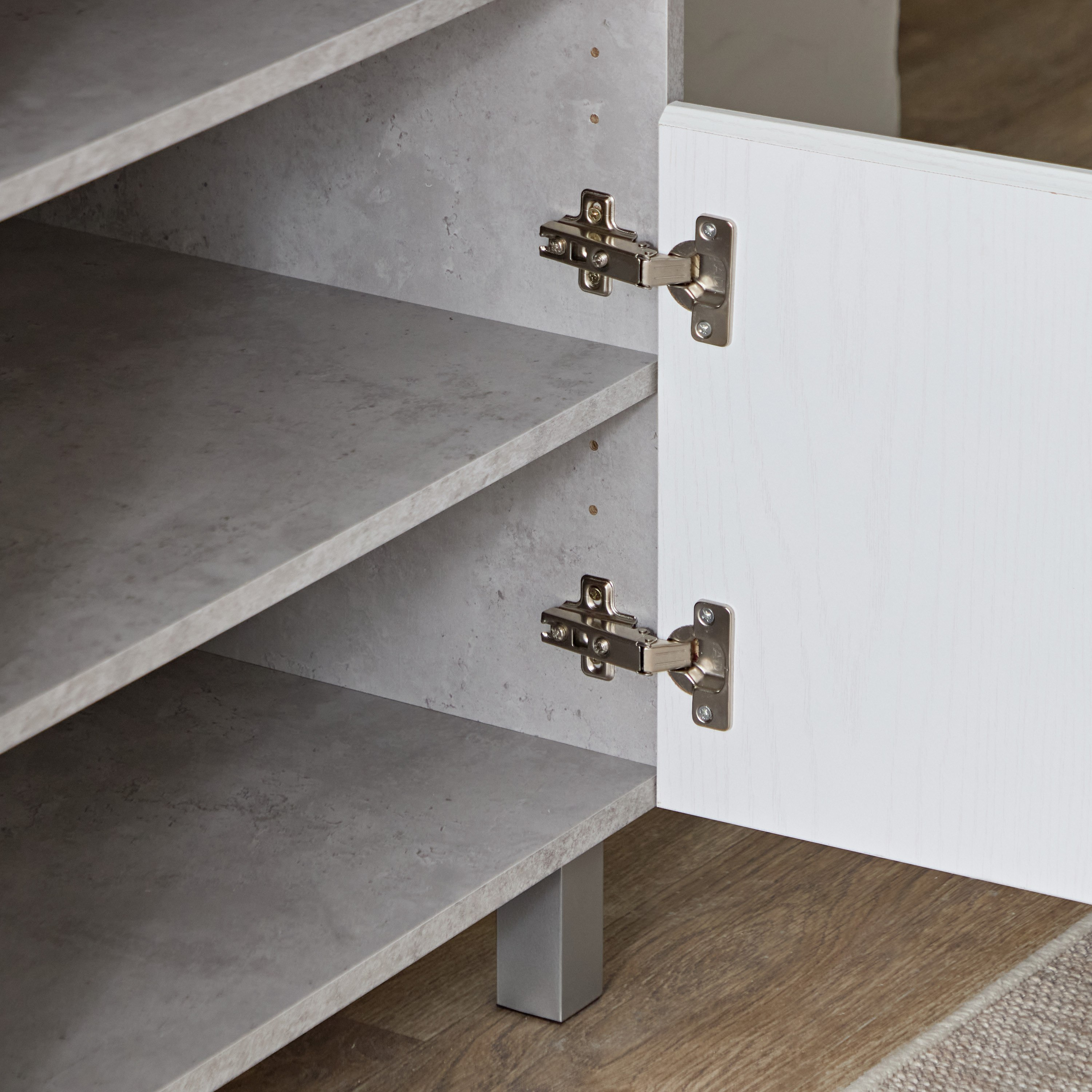 Vegas 1.2 Metre High TV Unit with Door for TVs up to 50 inches-hbxlivingroom-mediaunitsandstorage-tvunits-image-8