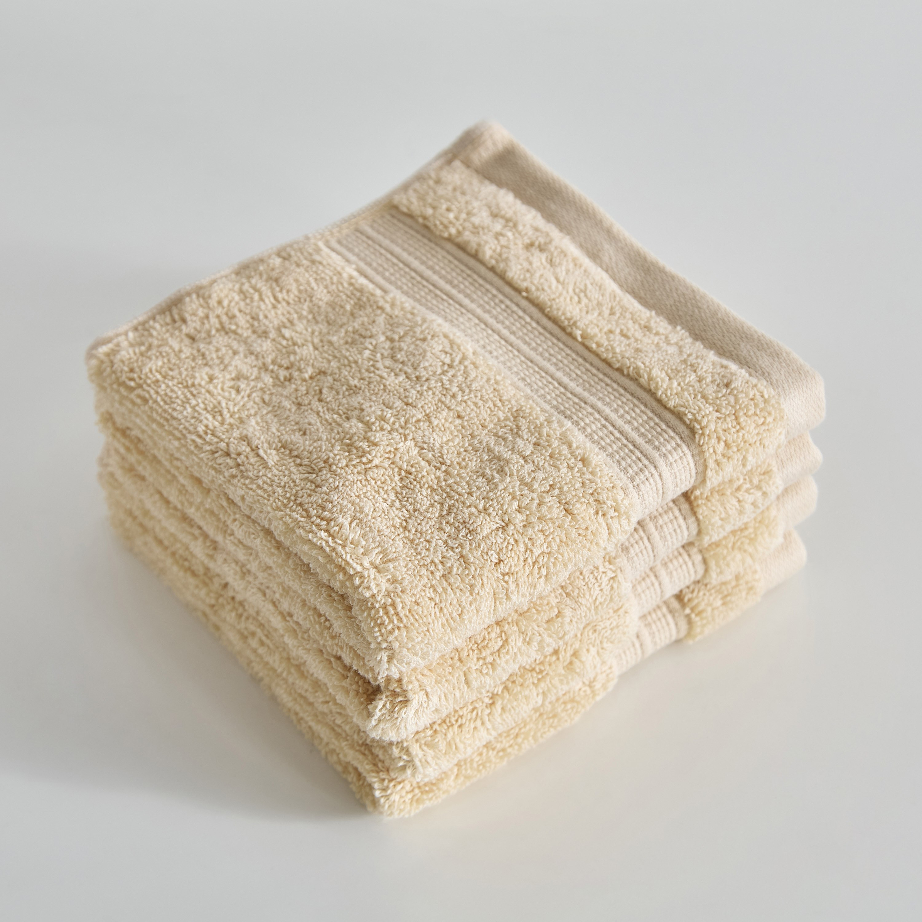 طقم مناشف وجه 4 قطع من إير ريتش - 30x30 سم-hbxbathroom-bathroomtextiles-image-1