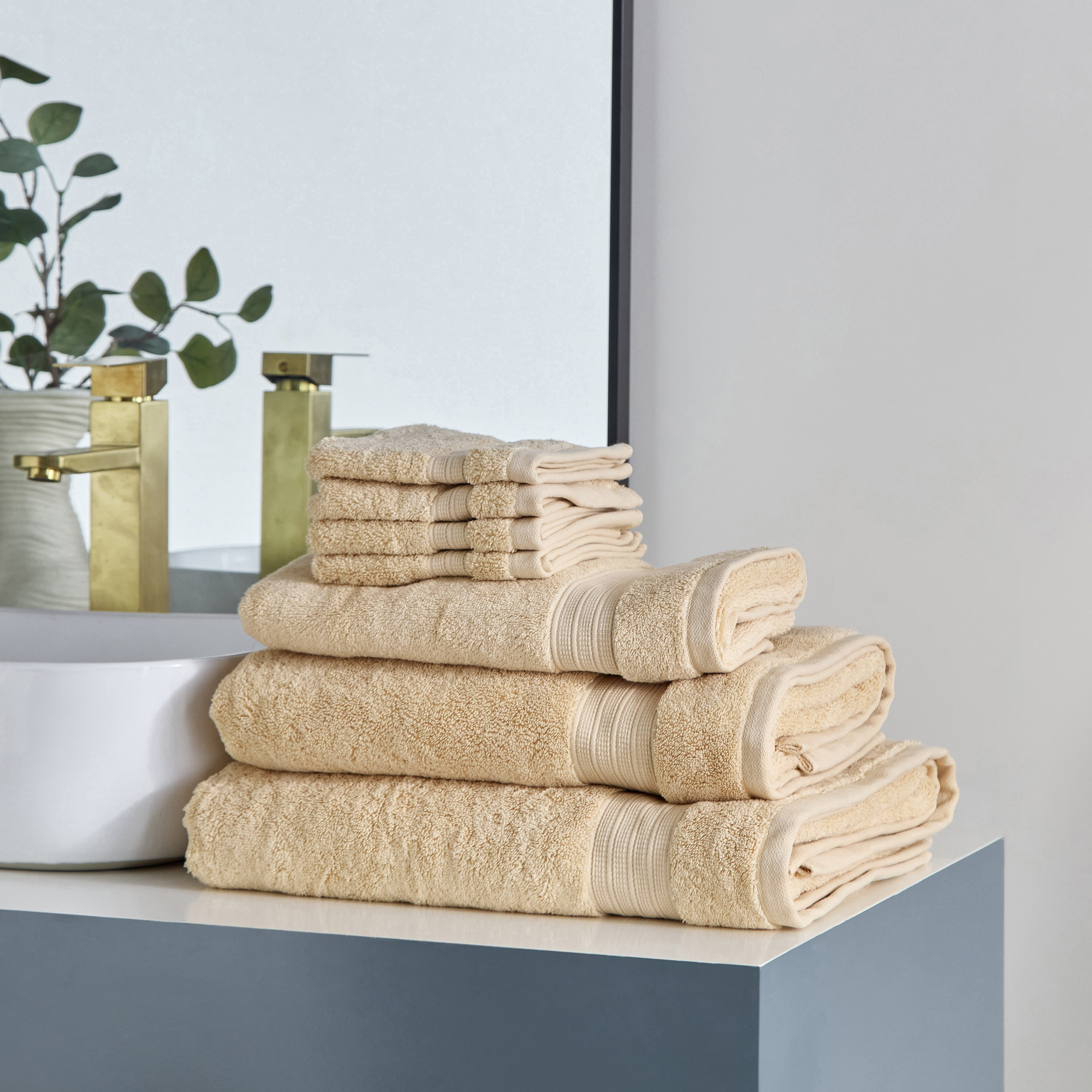 طقم مناشف وجه 4 قطع من إير ريتش - 30x30 سم-hbxbathroom-bathroomtextiles-image-4