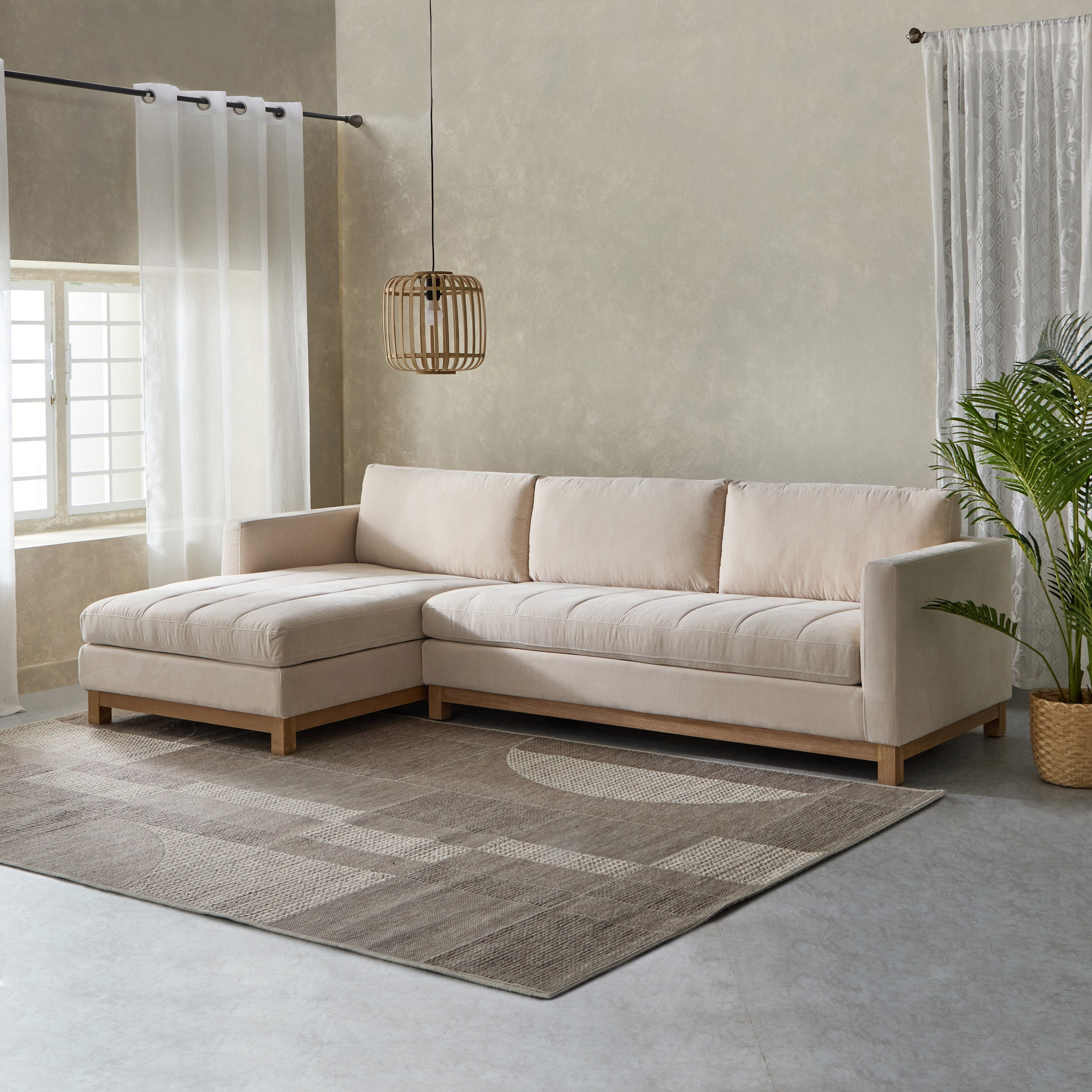 كنبة ركنية قماش يسرى 4 مقاعد من براسيكا-hbxlivingroom-sofasandarmchairs-cornersofas-image-1