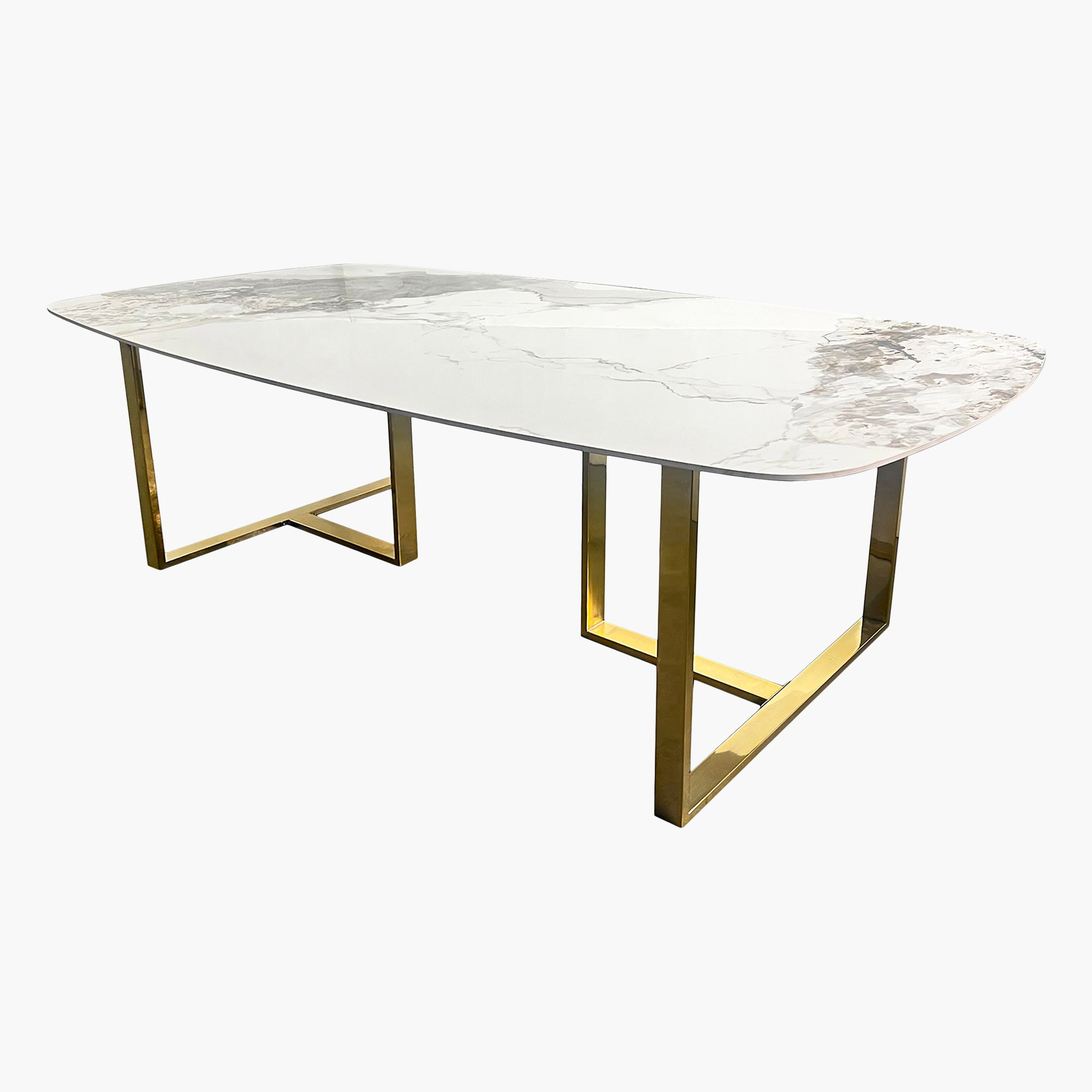 Pearl 8-Seater Sintered Stone Top Dining Set-hbxfurniture-diningtablesandsets-diningsets-eightseater-image-2