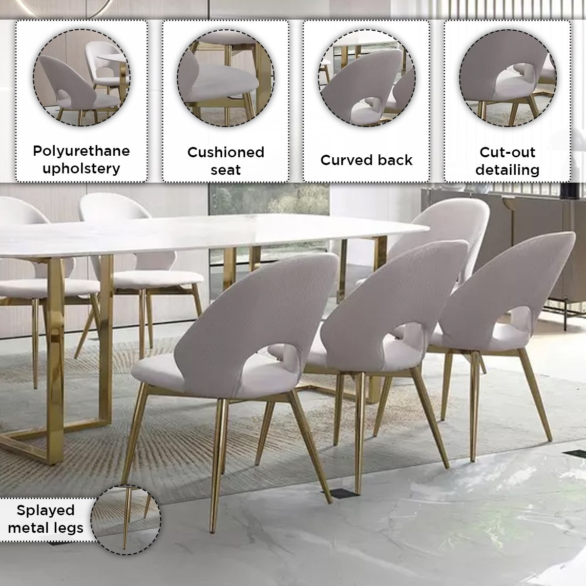 Pearl 8-Seater Sintered Stone Top Dining Set-hbxfurniture-diningtablesandsets-diningsets-eightseater-image-5