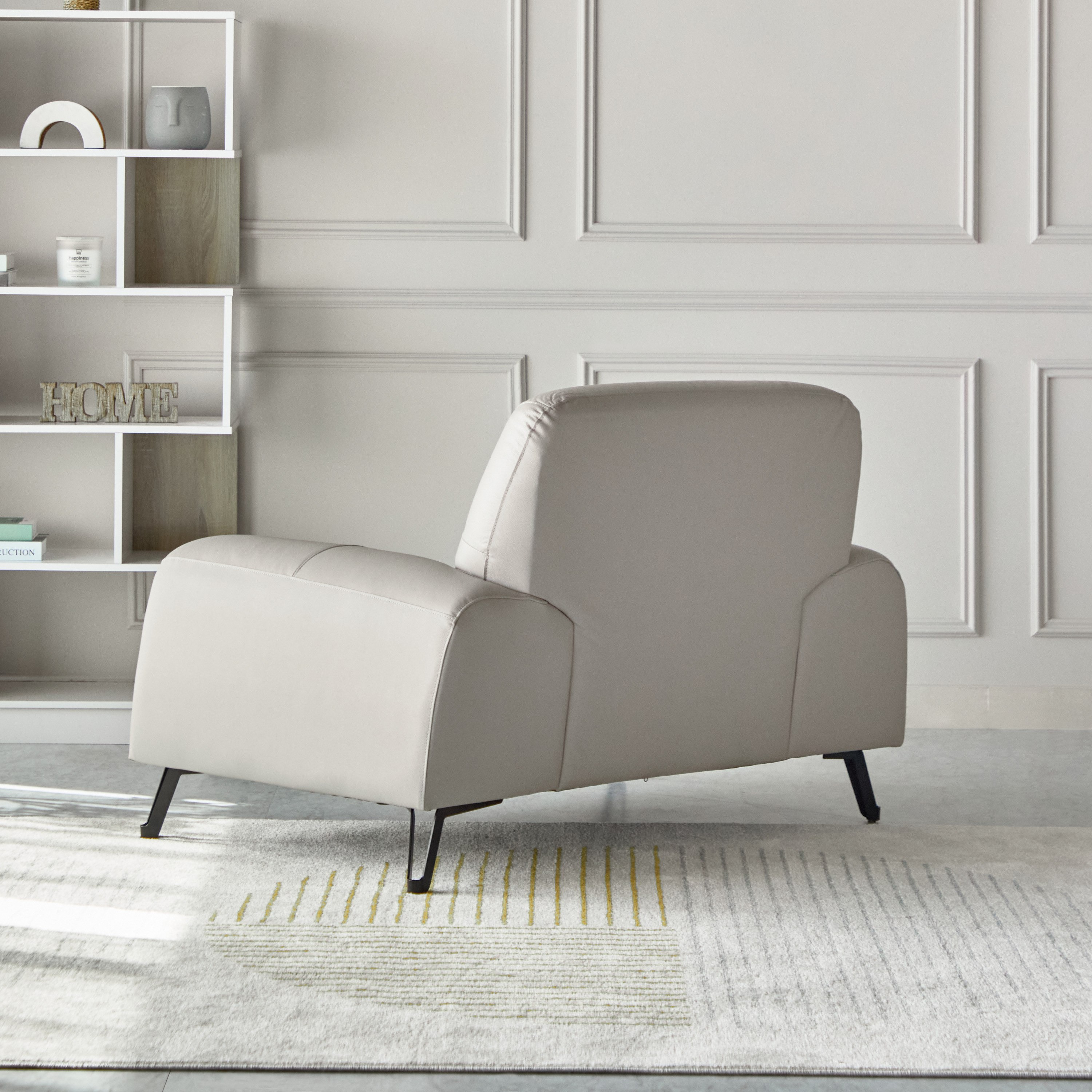 Solace Leather Armchair Sofa-hbxfurniture-sofasandarmchairs-armchairs-image-3