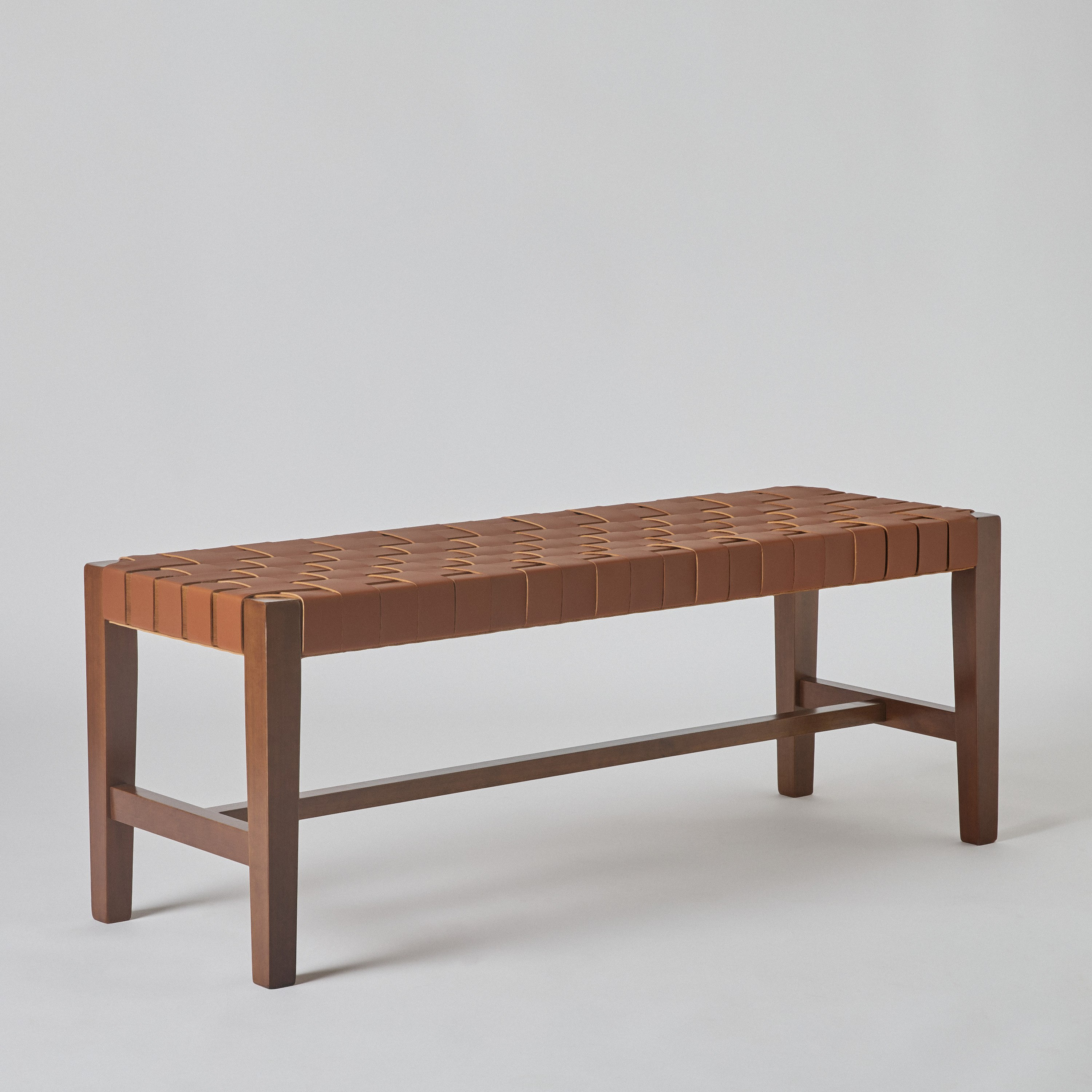 مقعد بنش بإطار من خشب الجوز من سافانا-hbxfurniture-sofasandarmchairs-benches-image-8