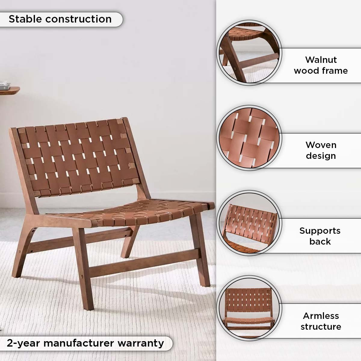كرسي فردي بإطار من خشب الجوز من سافانا-hbxlivingroom-sofasandarmchairs-easychairs-image-9