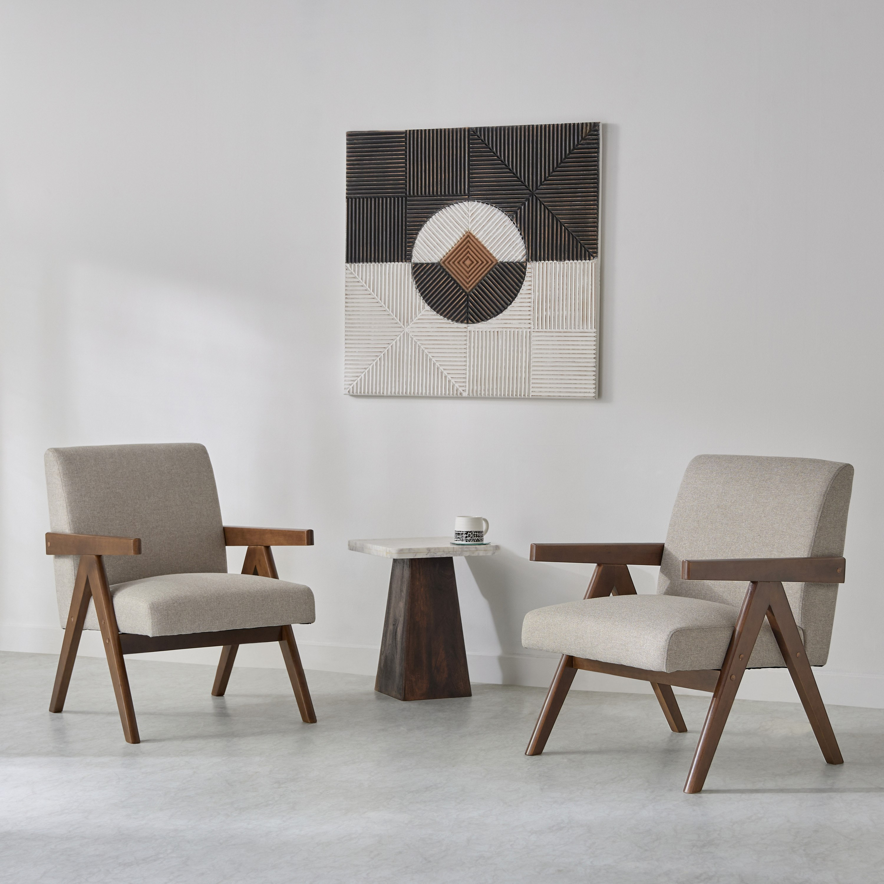 Casa Fabric Accent Chair with Wooden Frame-hbxlivingroom-sofasandarmchairs-easychairs-image-7