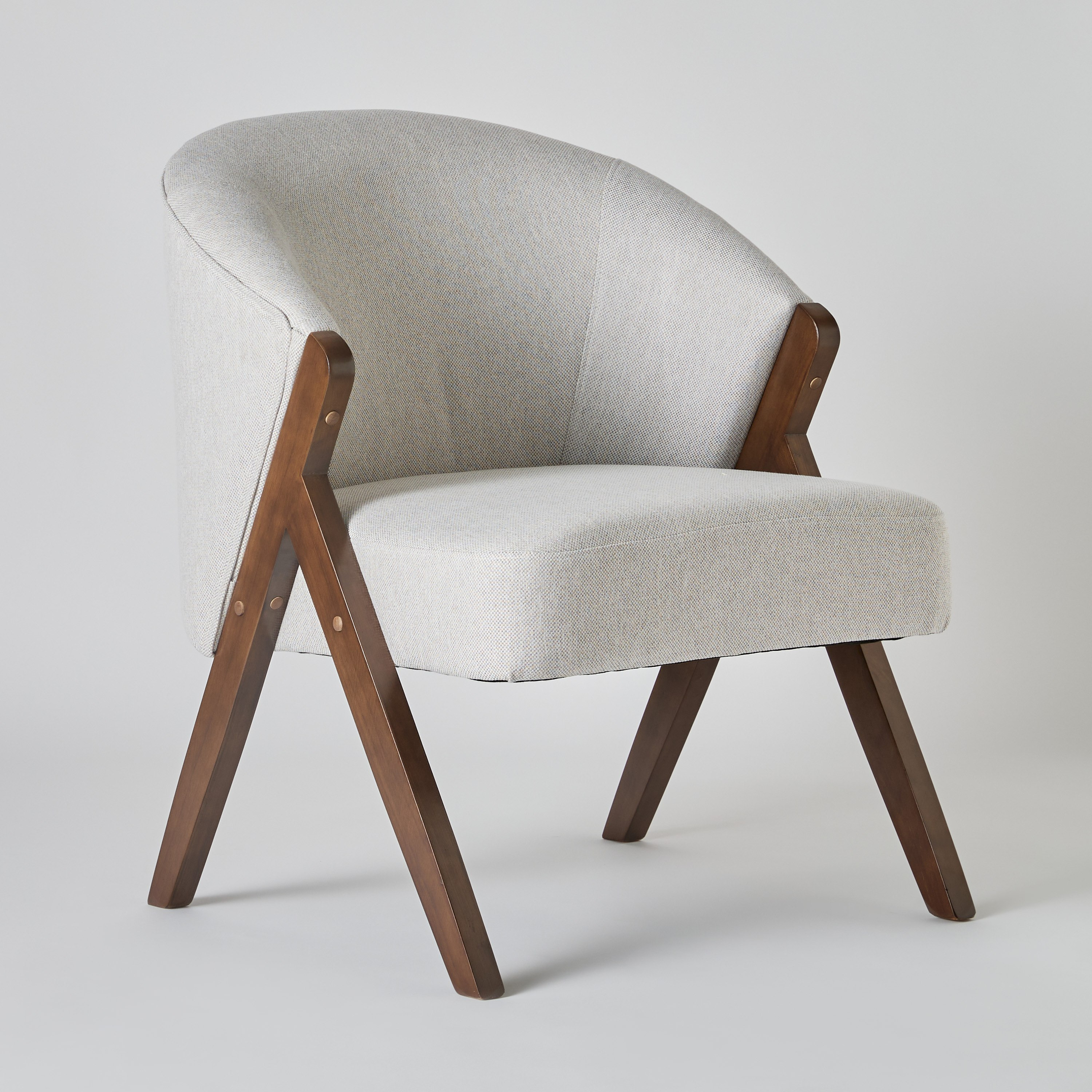 Porto Fabric Accent Chair with Wooden Frame-hbxlivingroom-sofasandarmchairs-easychairs-image-8