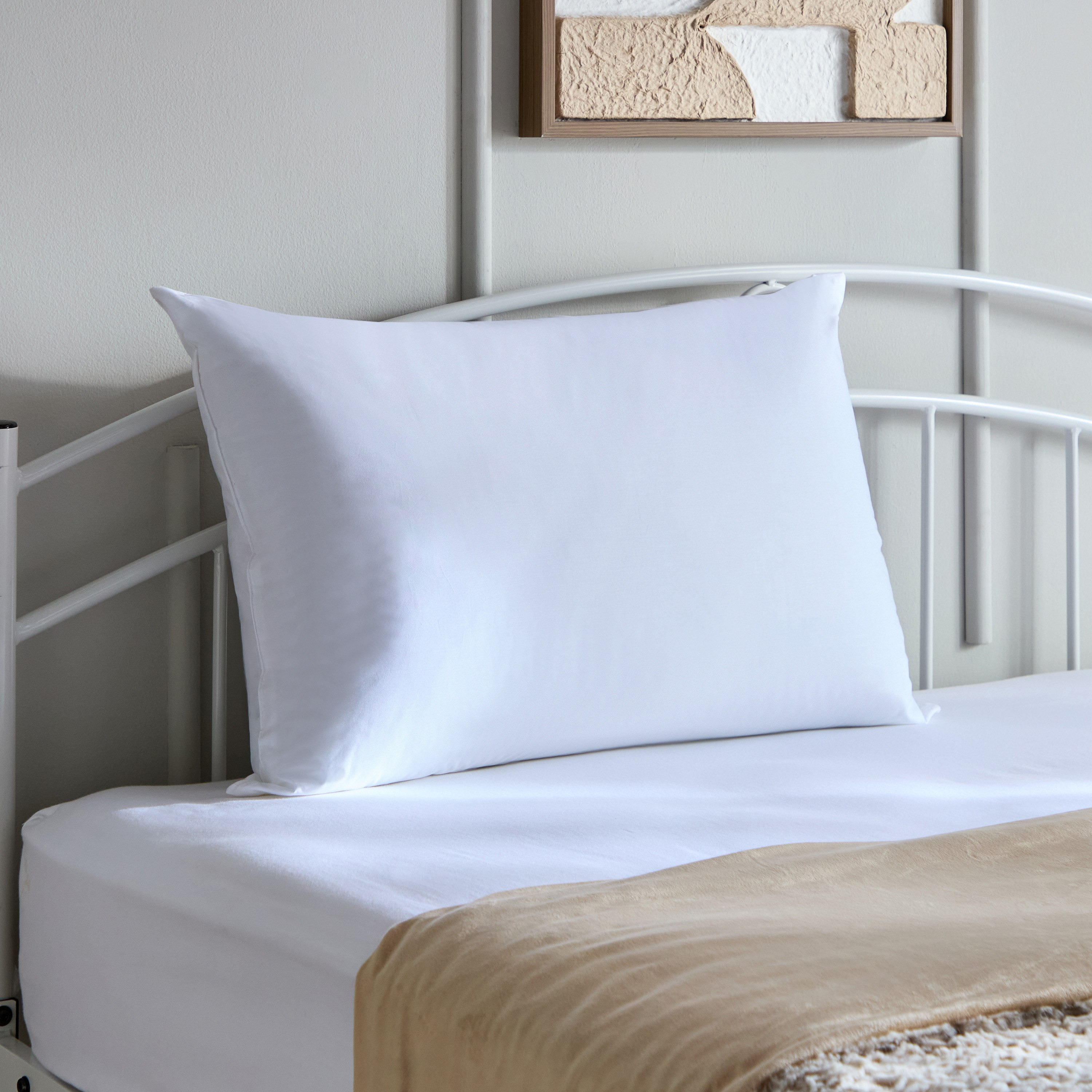وسادة مسطحة من نيفر جو - 50x75 سم-hbxdecorandfurnishings-bedding-duvetsandpillows-image-1