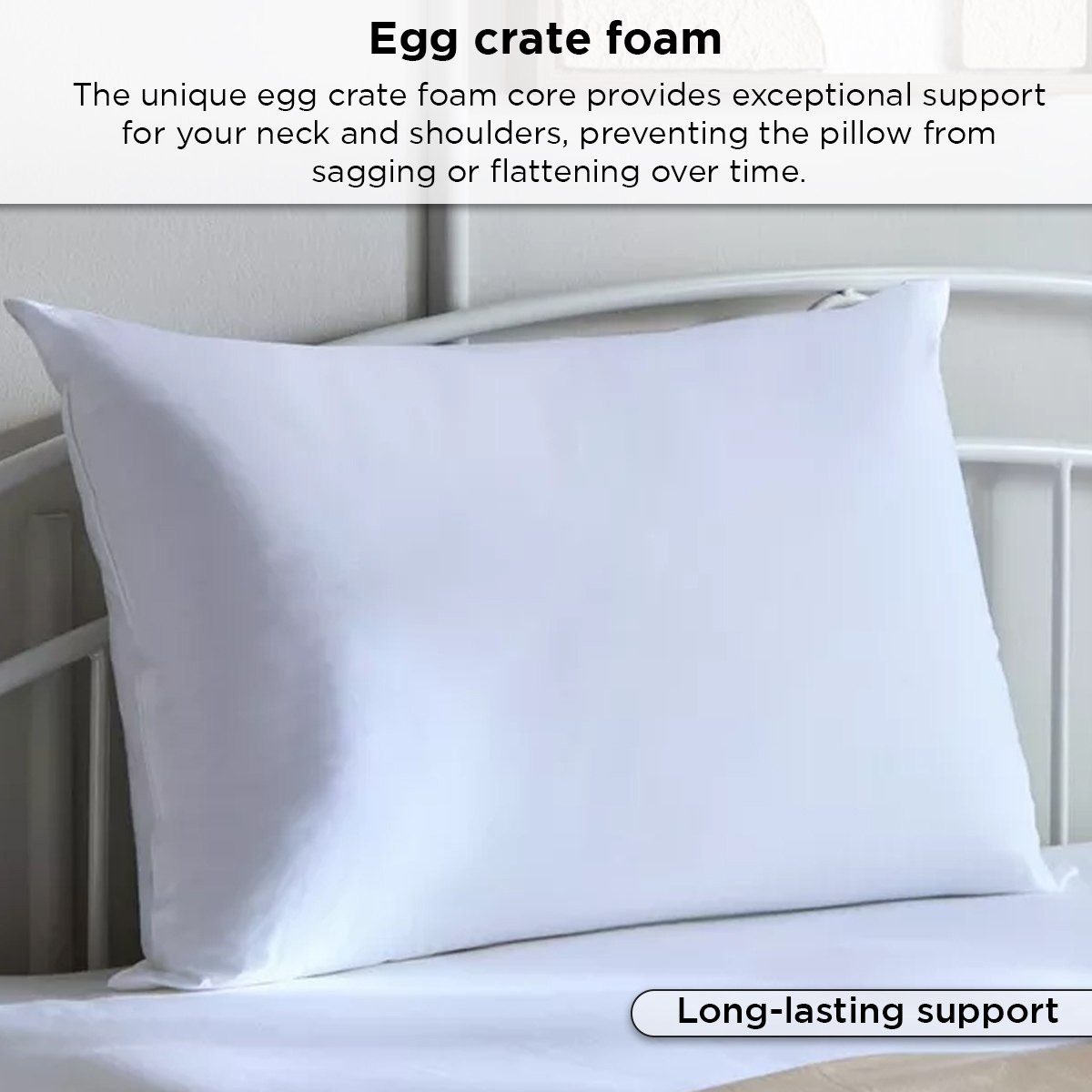 وسادة مسطحة من نيفر جو - 50x75 سم-hbxdecorandfurnishings-bedding-duvetsandpillows-image-6
